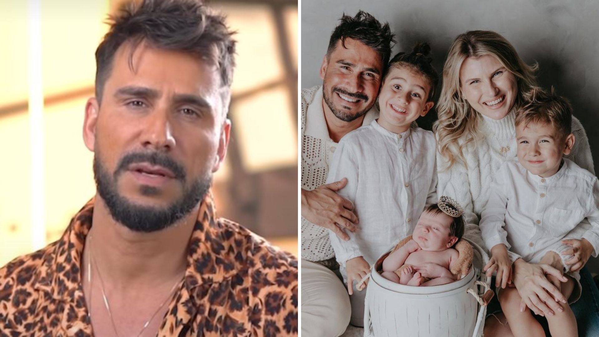 Julio Rocha já defendeu os filhos de padrões de gênero: “Não colocamos estereótipo”