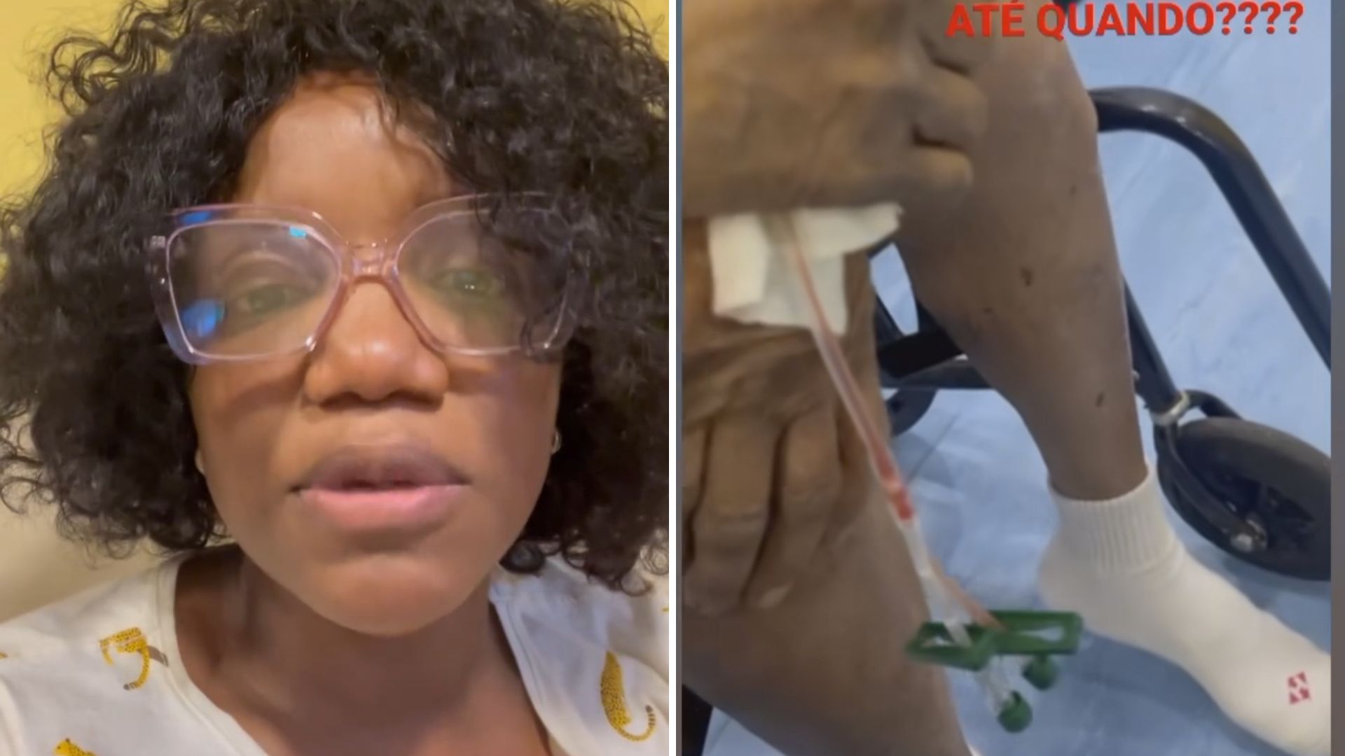Jussara em ‘Todas as Flores’, Mary Sheyla expõe descaso em hospital: “Rins estão parados”