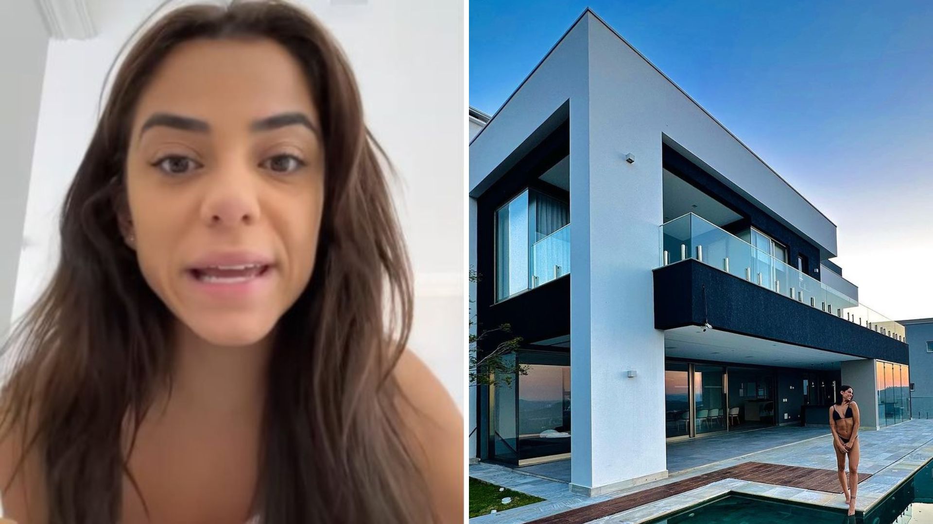 Key Alves se irrita com críticas por alugar mansão luxuosa: “‘Estou pagando”