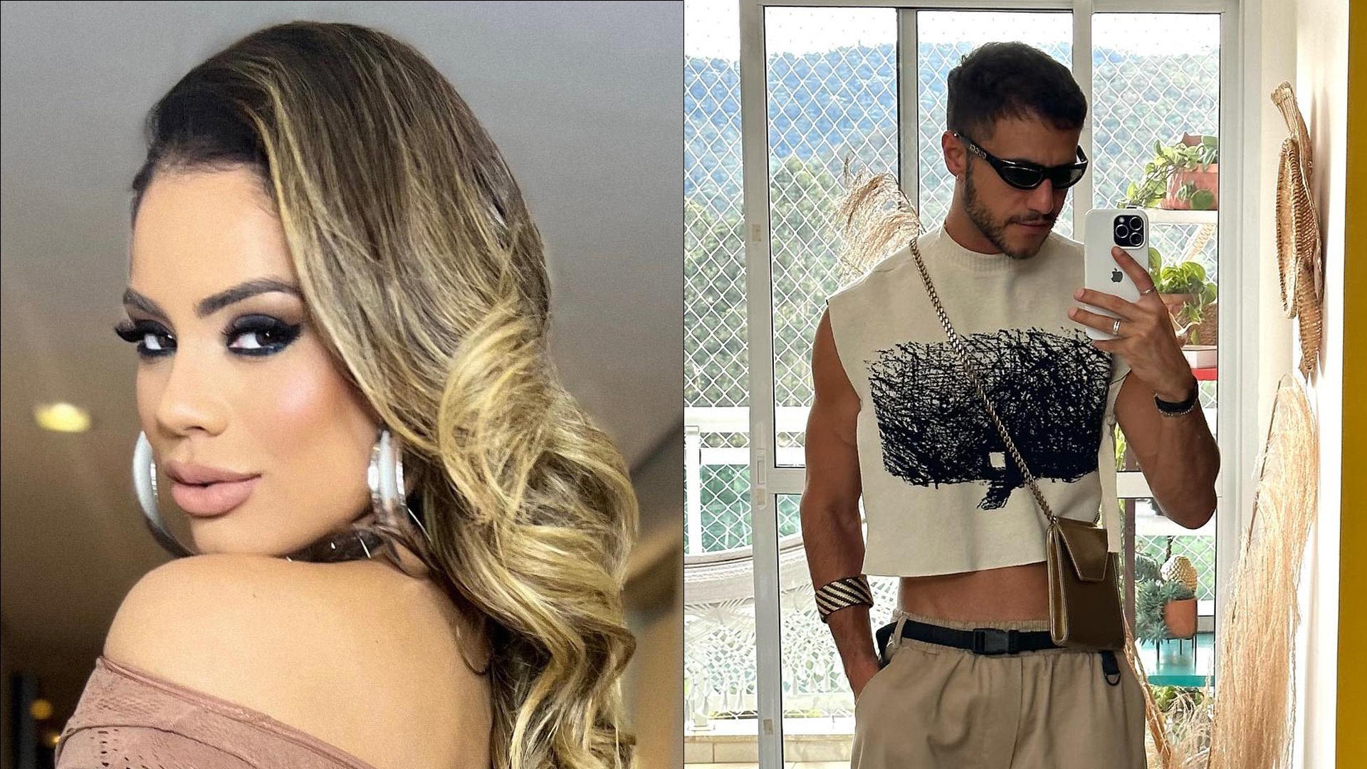 Solteirona, Lexa é flagrada no colo de ex-BBB durante festinha íntima