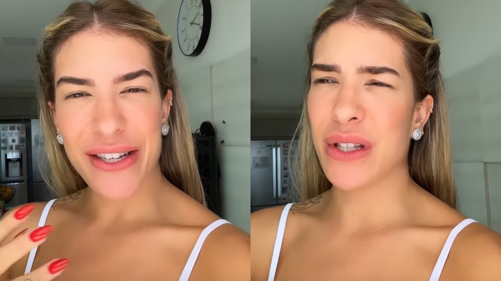 Lore Improta se pronuncia sobre ter ignorado a sogra em festa: “Não gosta de aparecer”