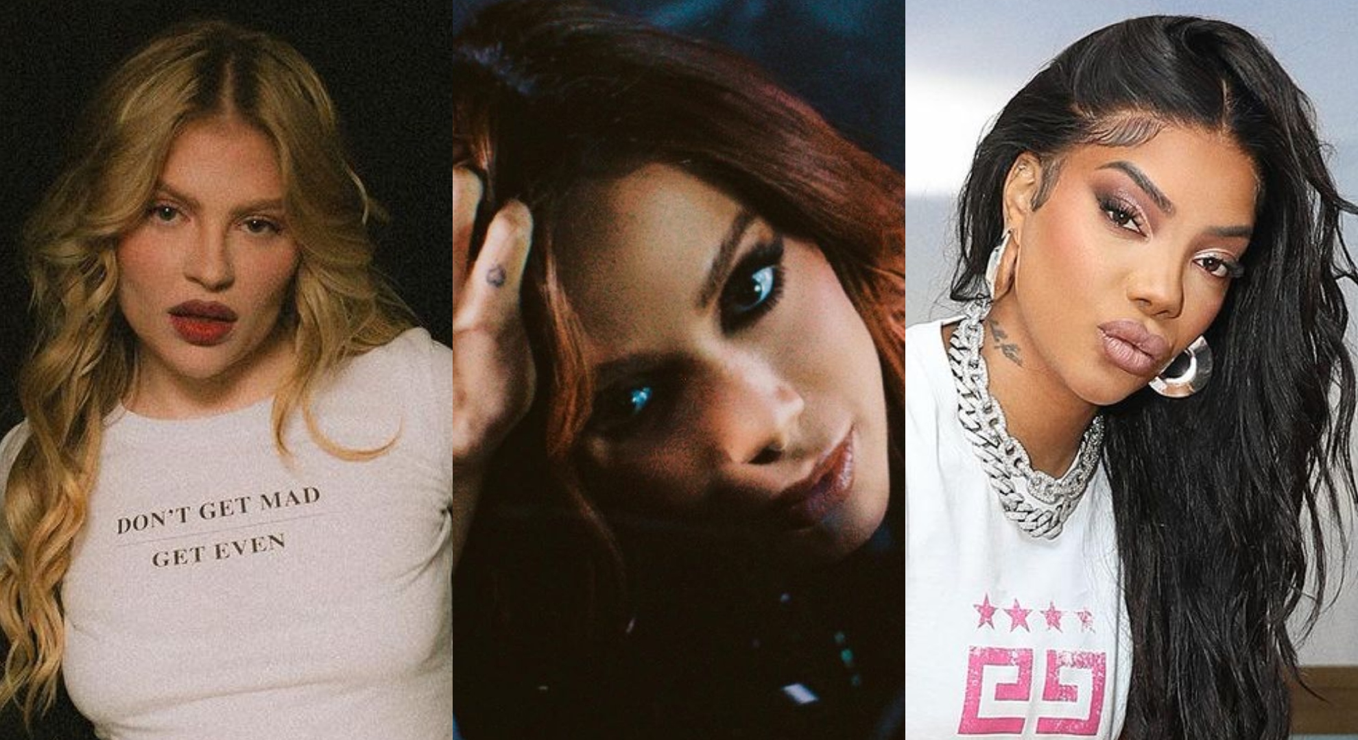 Luísa Sonza, Anitta e Ludmilla carregam ‘desejo proibido’ em comum; entenda