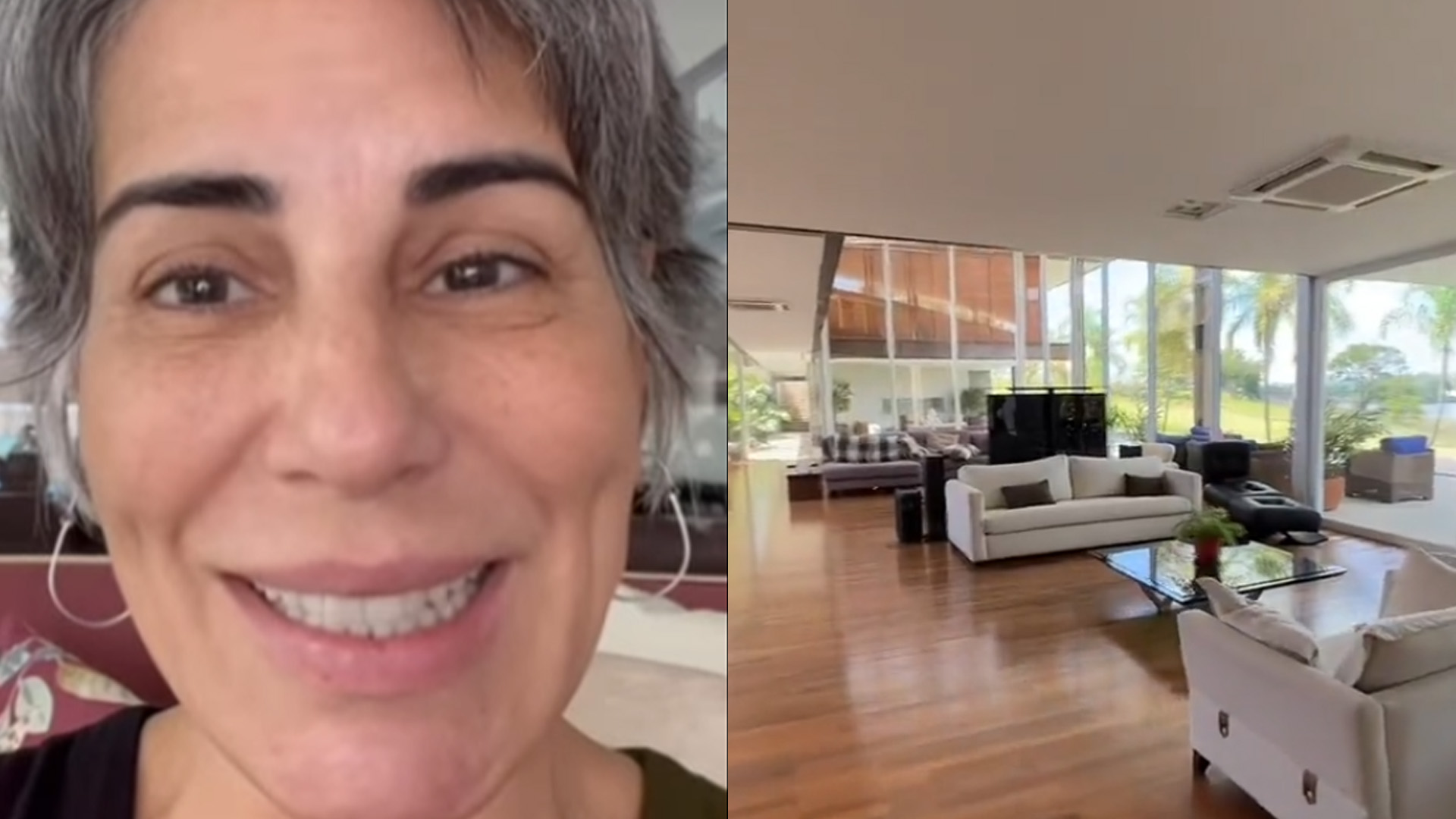 Mais uma? Mansão de Glória Pires em Brasília ganha tour completa: “Uma experiência”