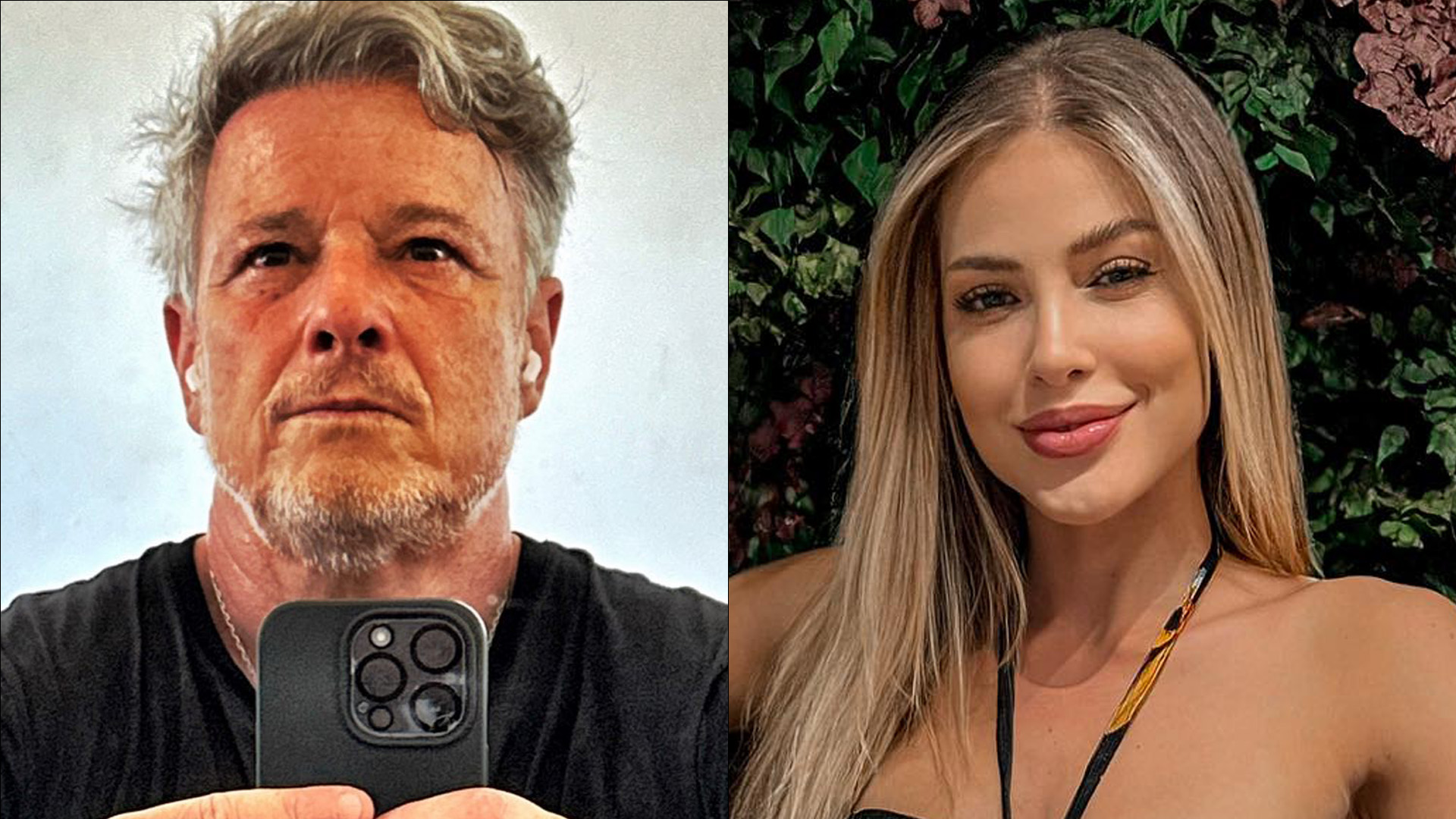 Após rumores, Marcello Novaes ganha beijão em primeira foto com suposta affair
