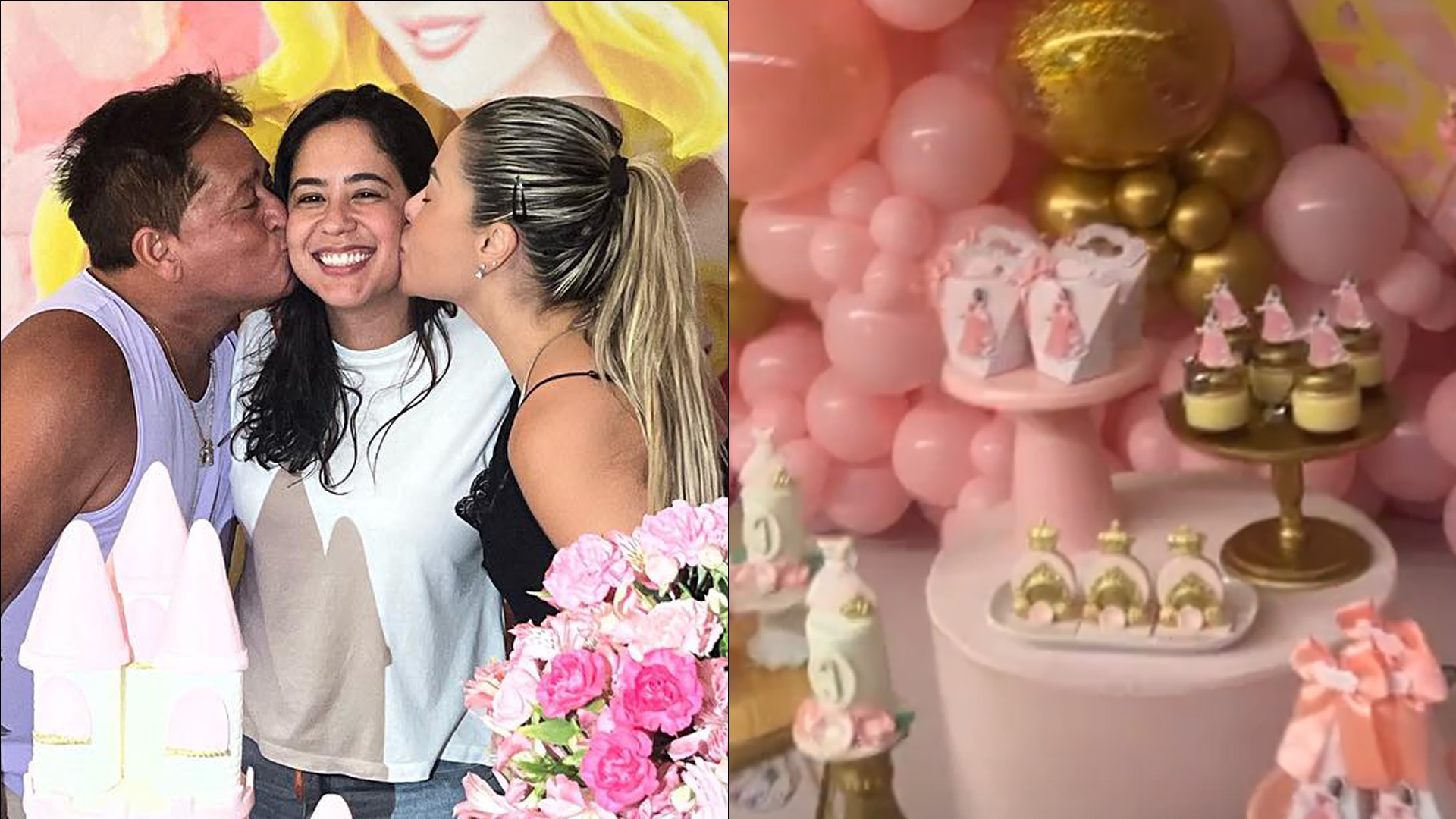 Filha discreta de Leonardo ganha festa de aniversário temática de princesa: “Amamos você”