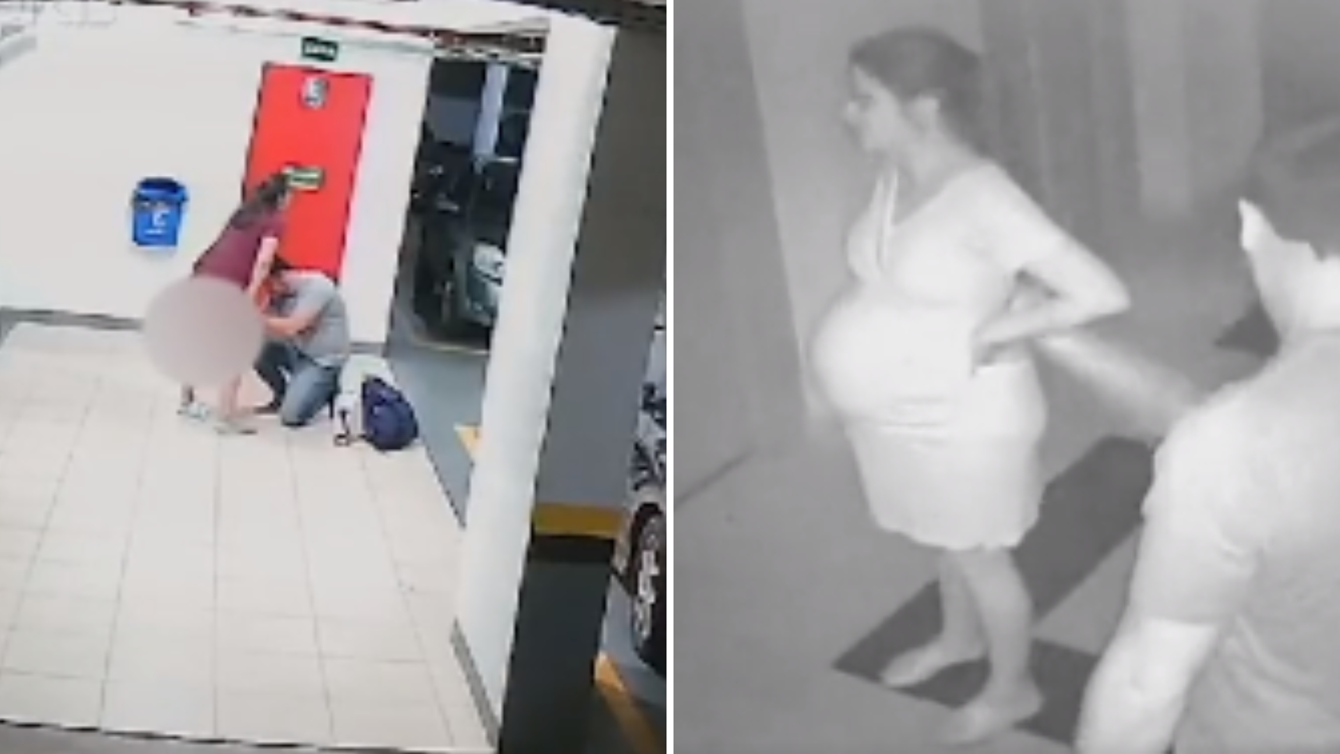 Mulher dá à luz no estacionamento do prédio: “Vi a bolsa inteira saindo”