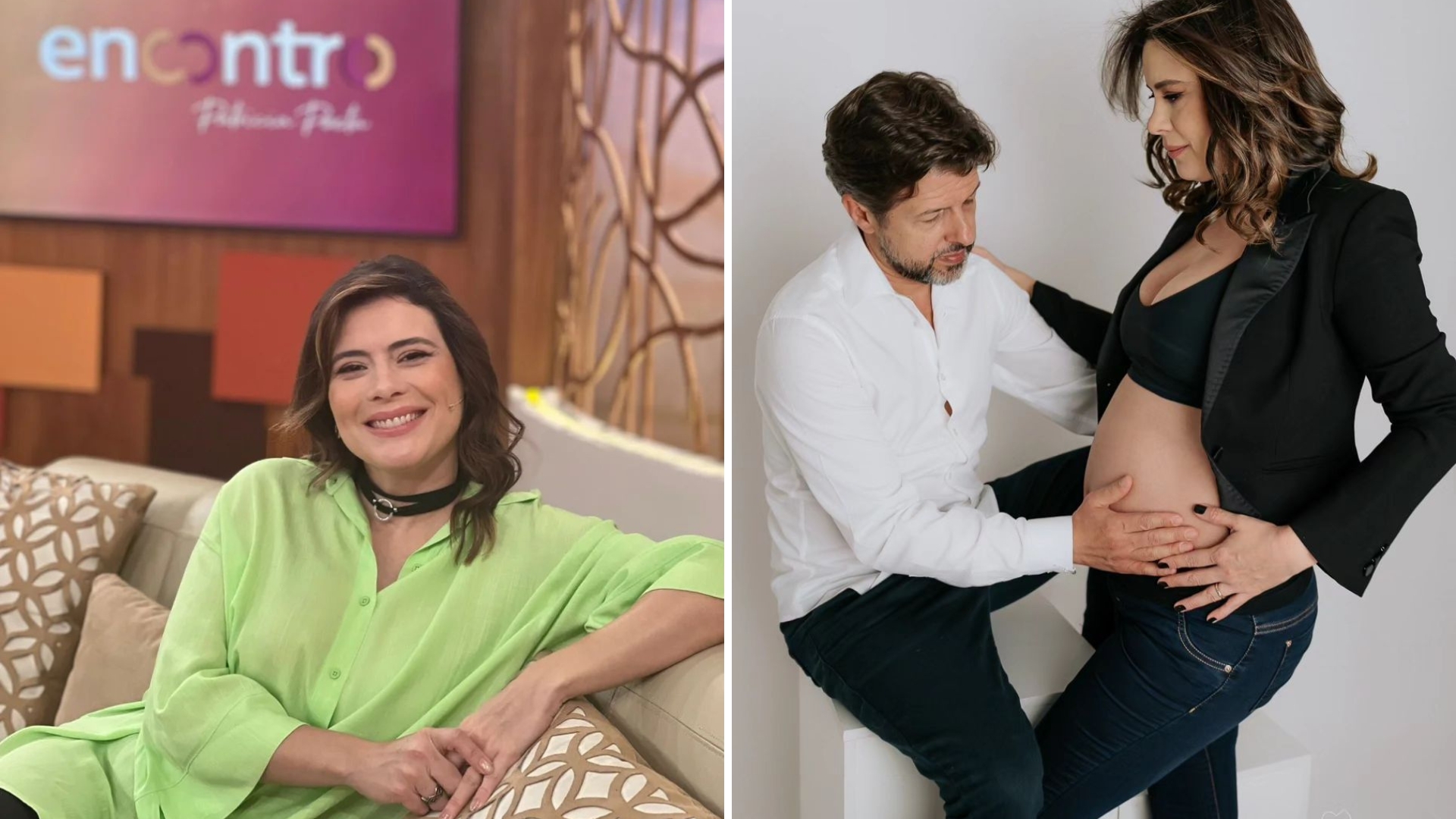 Nasce Aurora, filha dos jornalistas Michelle Loreto e Alexandre Mattoso