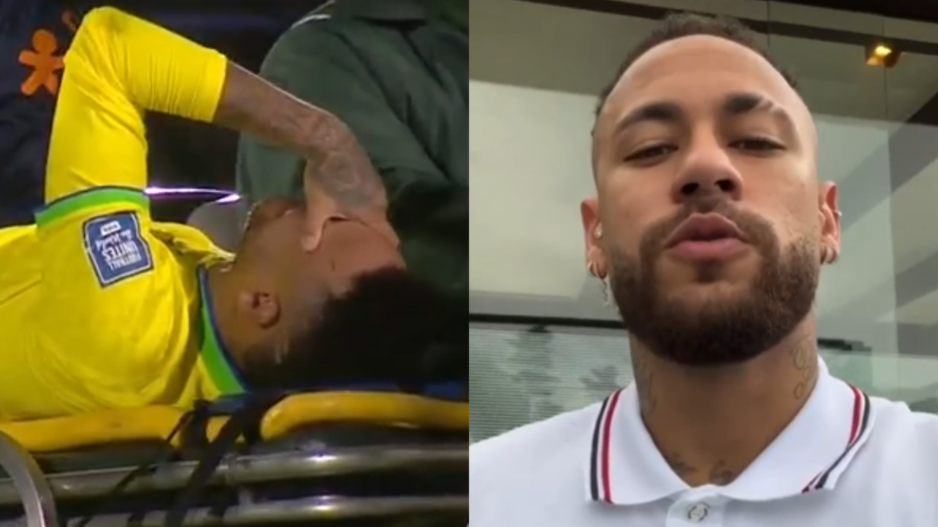 Após lesão gravíssima, Neymar faz desabafo desesperado: “O pior momento”