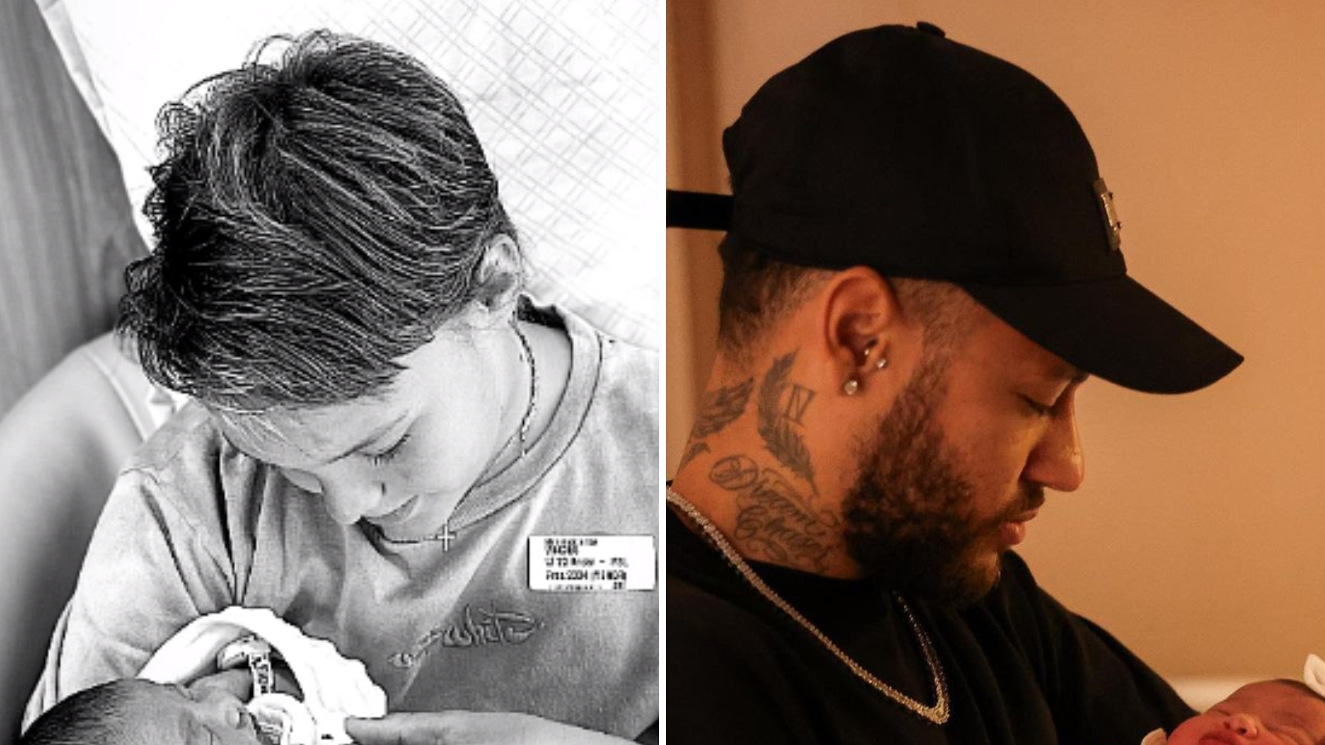 Neymar mostra Davi Lucca conhecendo Mavie e se derrete pelos filhos: “Amores”