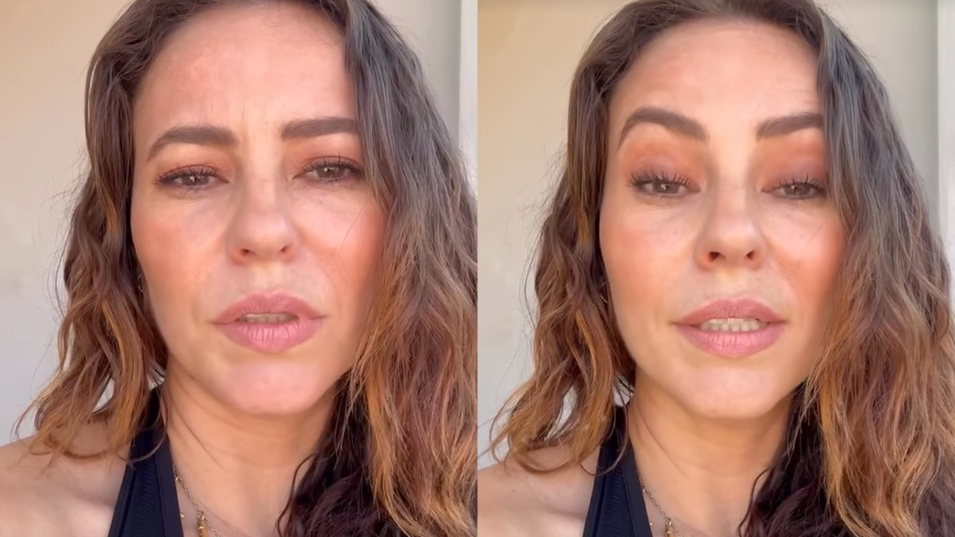Paolla Oliveira nega climão com ex-Fazenda em evento: “A gente não se conhece”