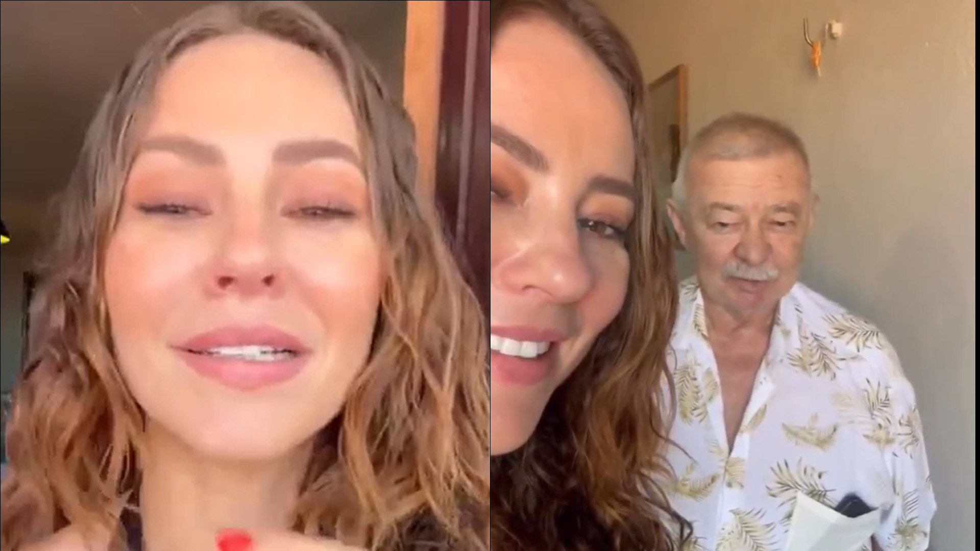 Paolla Oliveira realiza grande sonho do pai e causa comoção: “Choradeira sem fim”