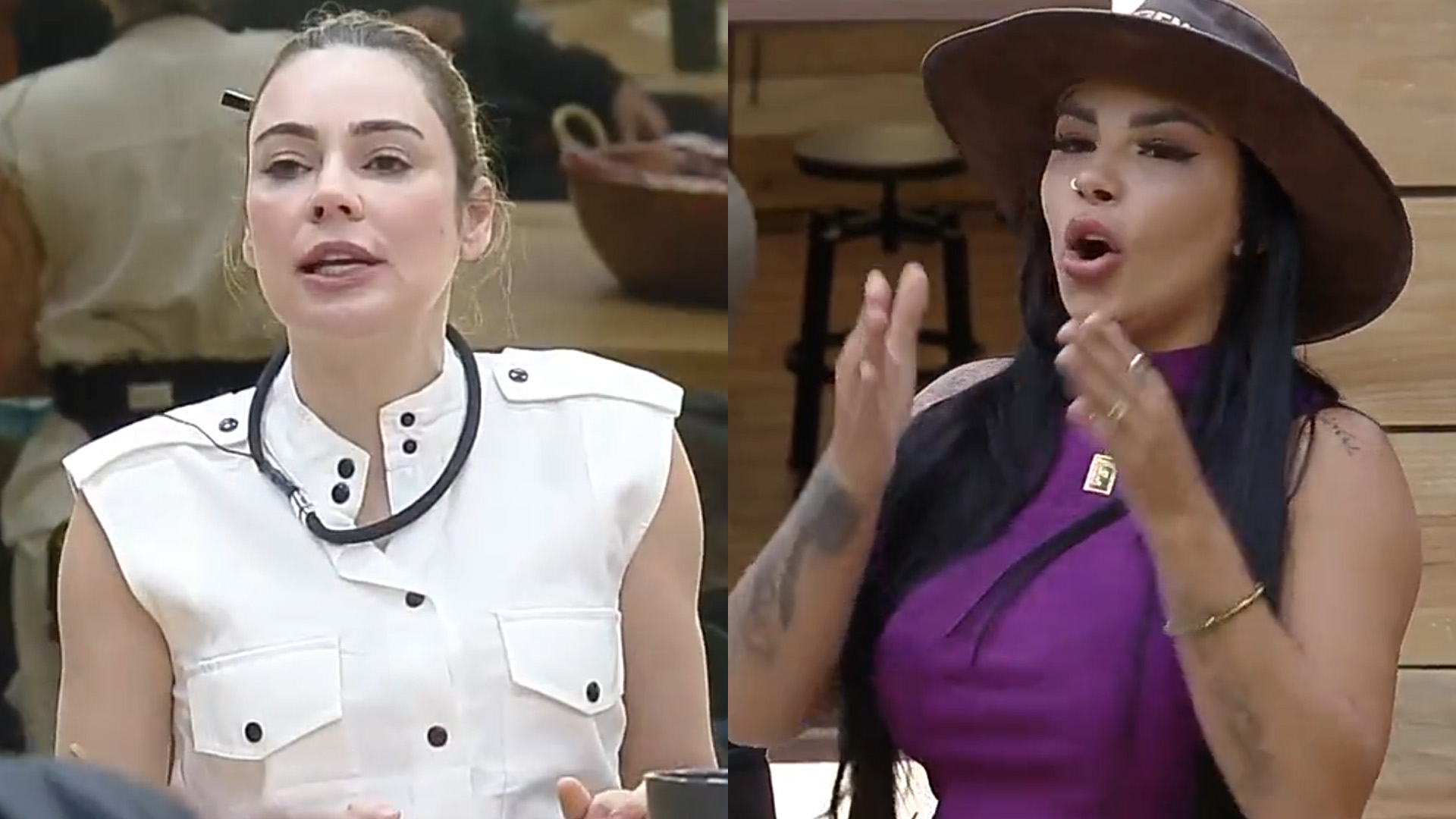 A Fazenda: Rachel recusa tarefa e briga feio com Jenny: “Vai dar punição”