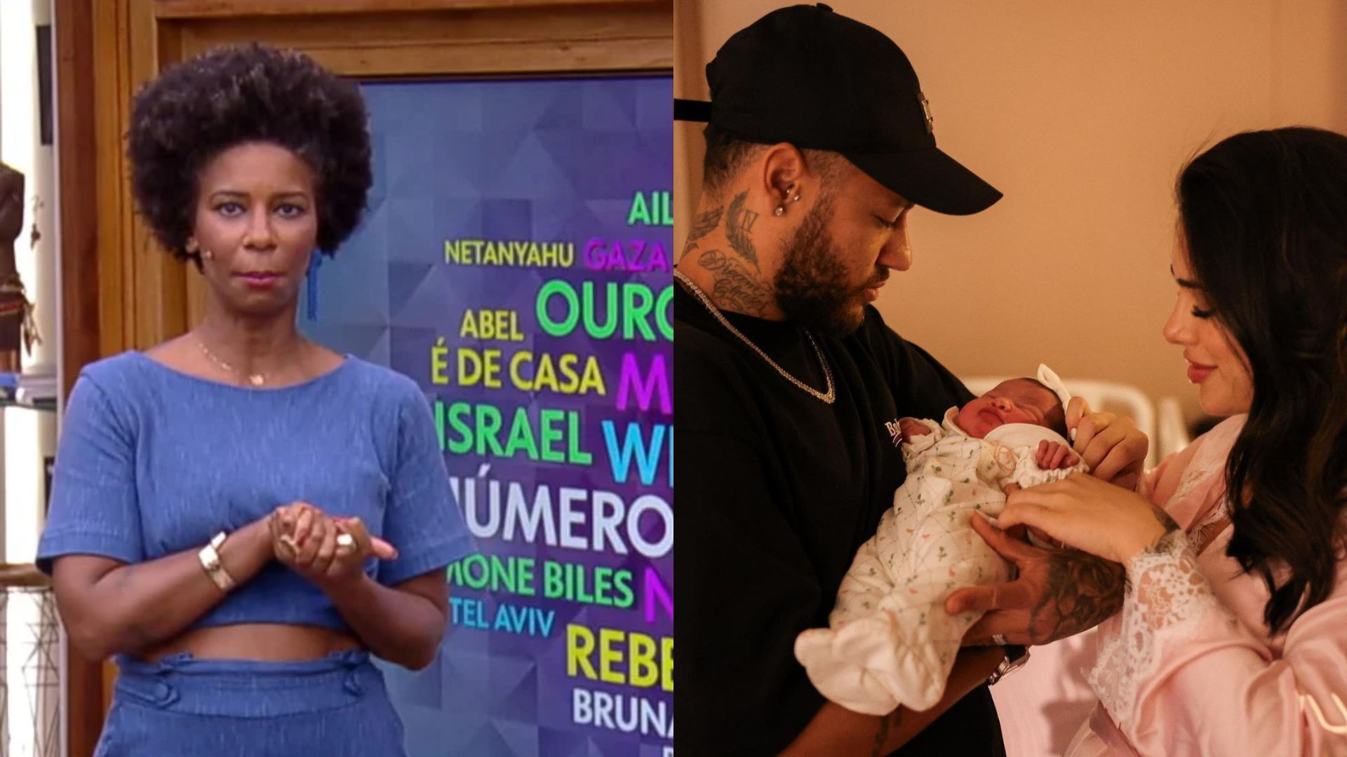 Rita Batista se confunde e erra nome da namorada de Neymar: “Bianca Biancardi”
