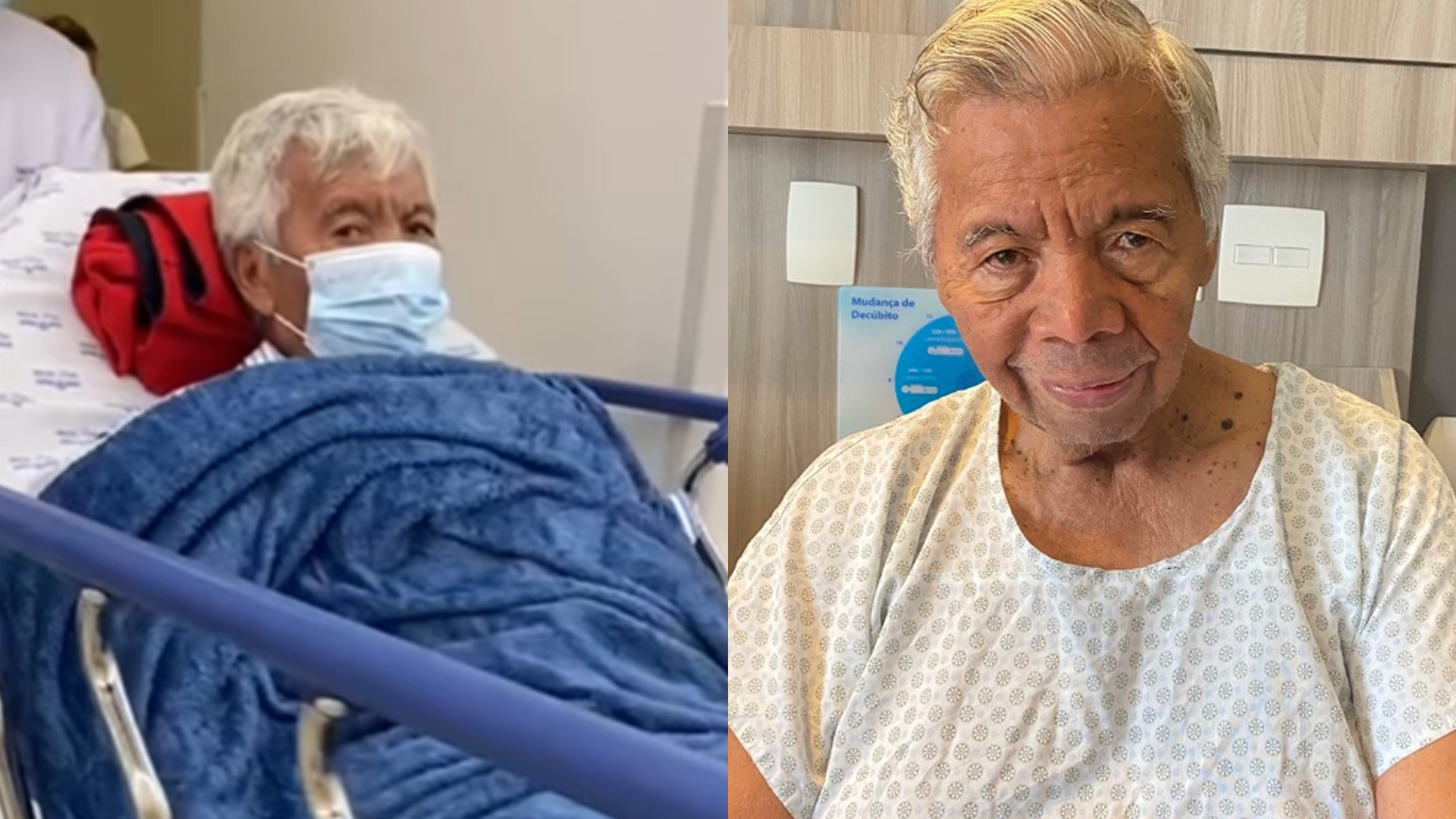Aos 86 anos, Roque reaparece após internação às pressas: “Se Deus quiser”