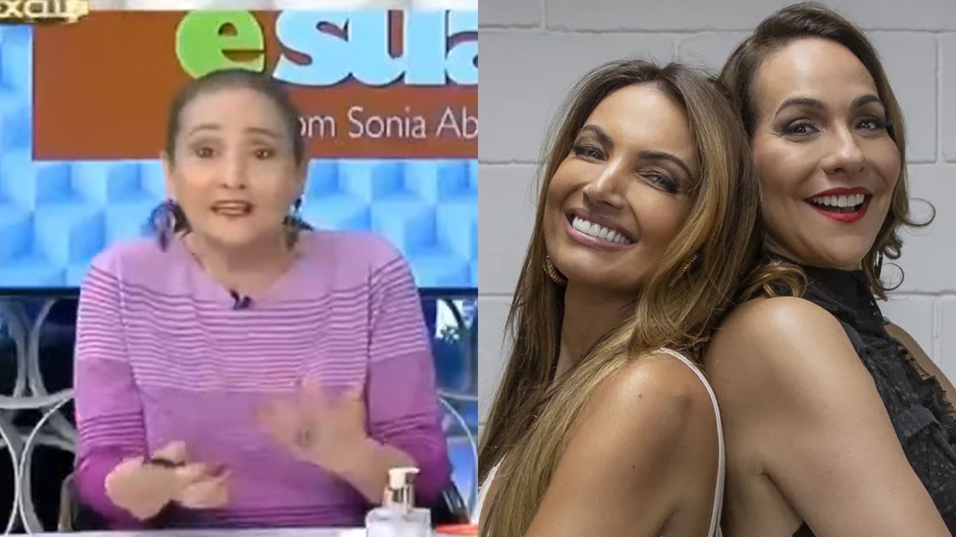Sonia Abrão condena Patrícia Poeta por rivalidade com Maria Beltrão: “Faz parte do clima”