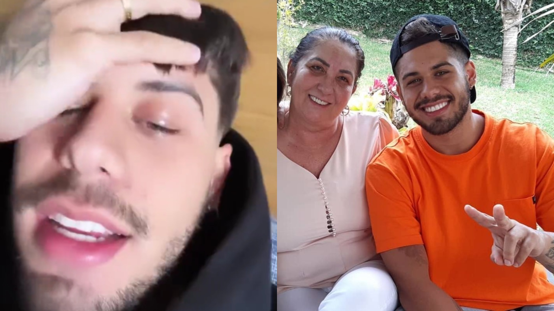 Zé Felipe se revolta com críticas após fazer tatuagem para sogra: “Minha mãe”