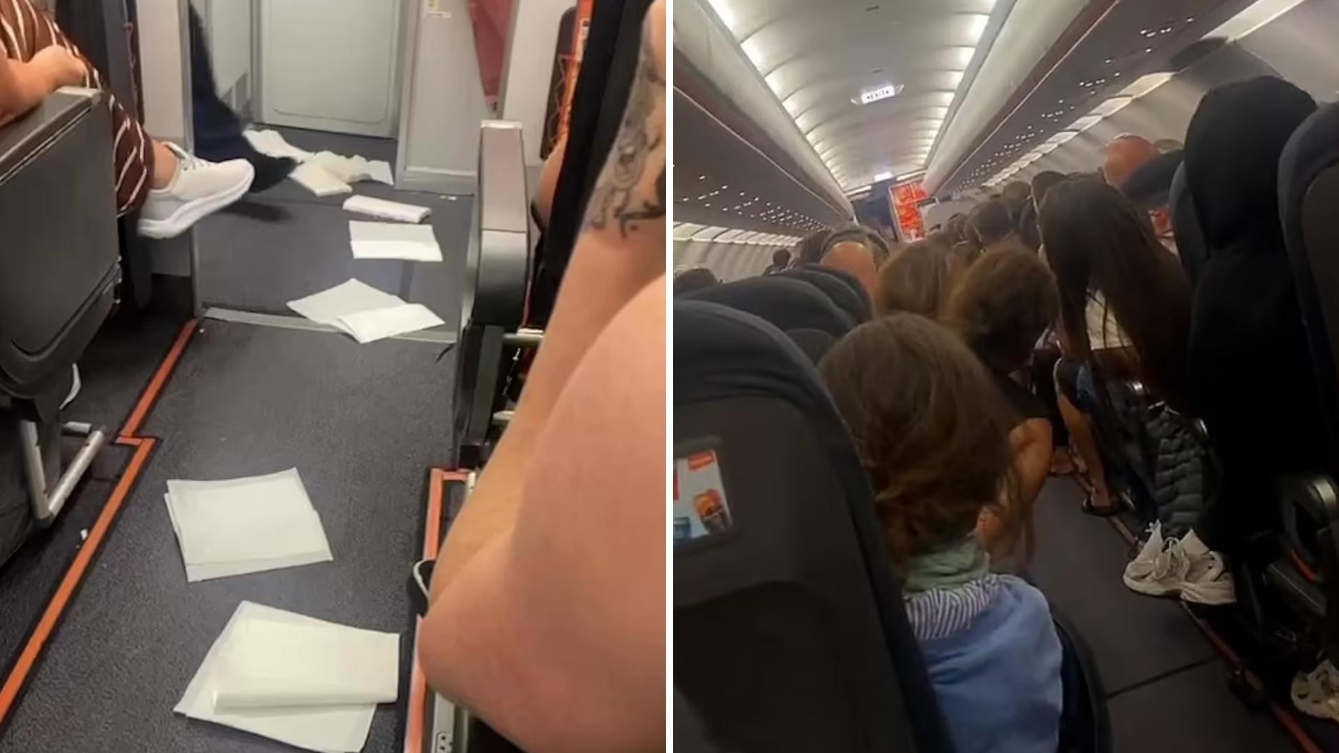 Voo é cancelado após passageiro defecar no chão de banheiro do avião: “Inaceitável”