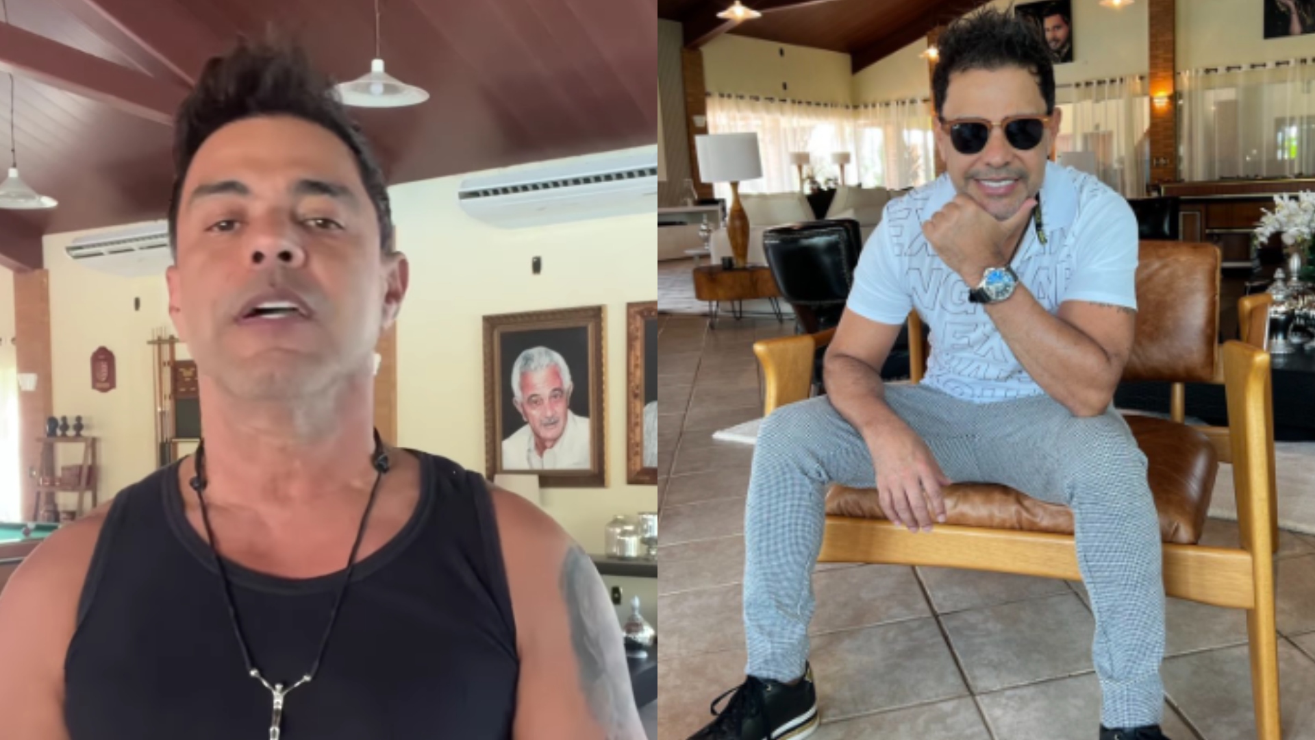 Aos 61 anos, Zezé Di Camargo mudou sua vida para cuidar da saúde: “271 exames”