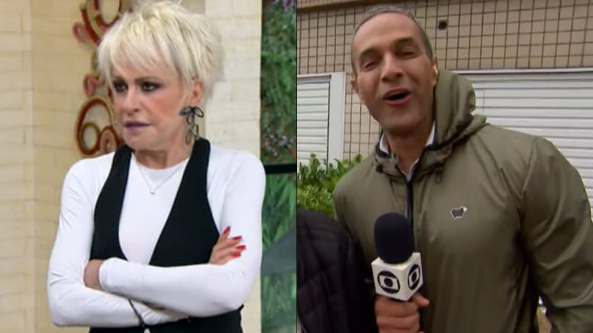 Repórter surrupia item de Ana Maria Braga e toma bronca ao vivo: “Faz favor”