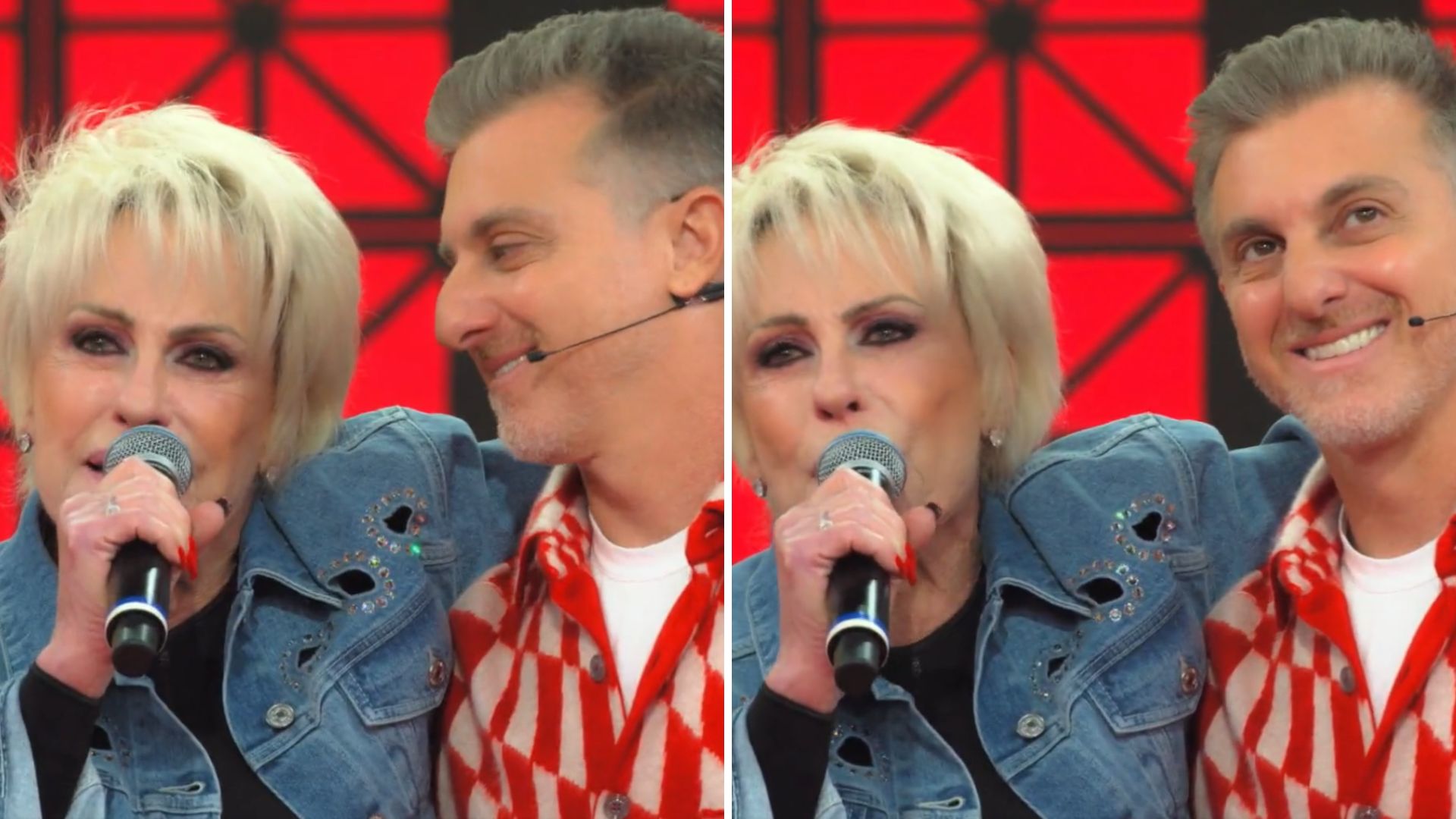 Ana Maria cai no choro ao marcar presença no ‘Domingão’: “Me faz chorar desse jeito”