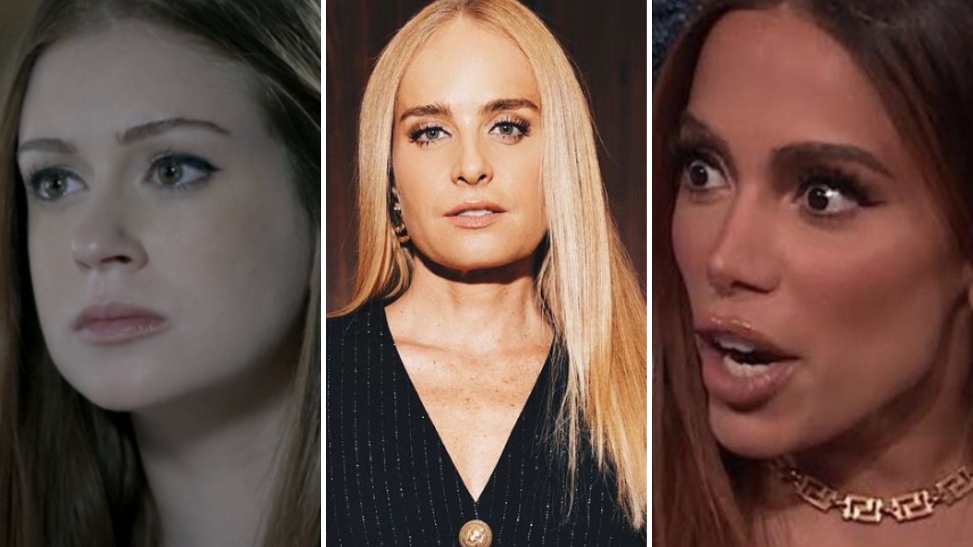 Acerto de contas? Angélica faz milagre e coloca Anitta e Marina Ruy Barbosa cara a cara