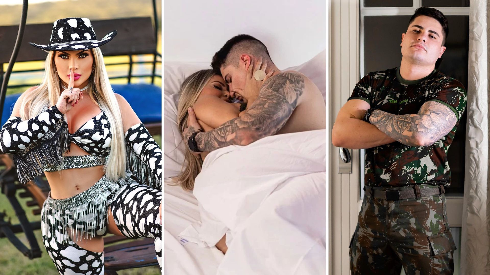 Antes da ‘Fazenda’, Kally Fonseca virou assunto ao surgir com ex de Jojo Todynho, Lucas Souza