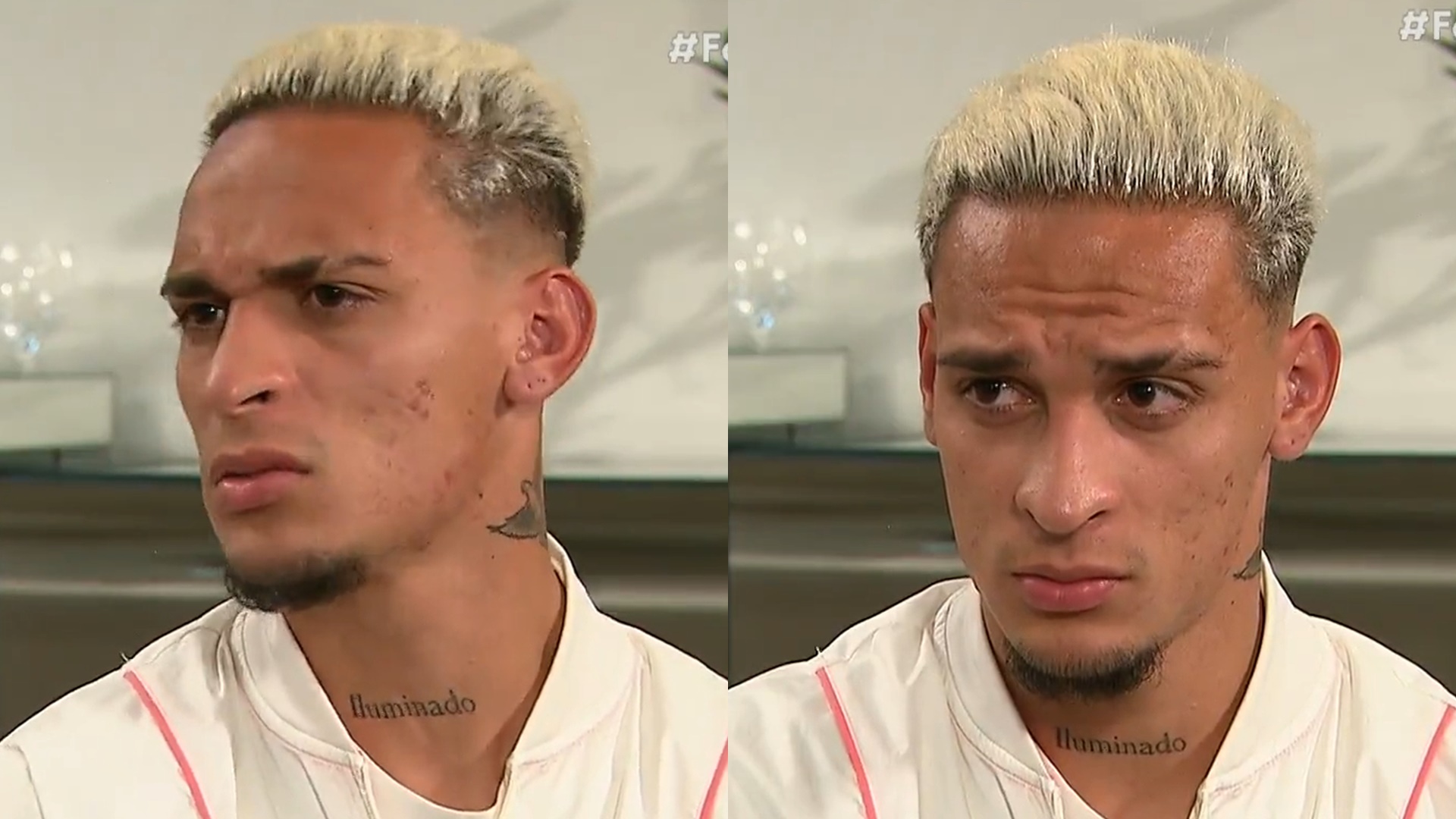 Antony nega agressão e diz que foi atacado pela ex: “Veio pra cima de mim”