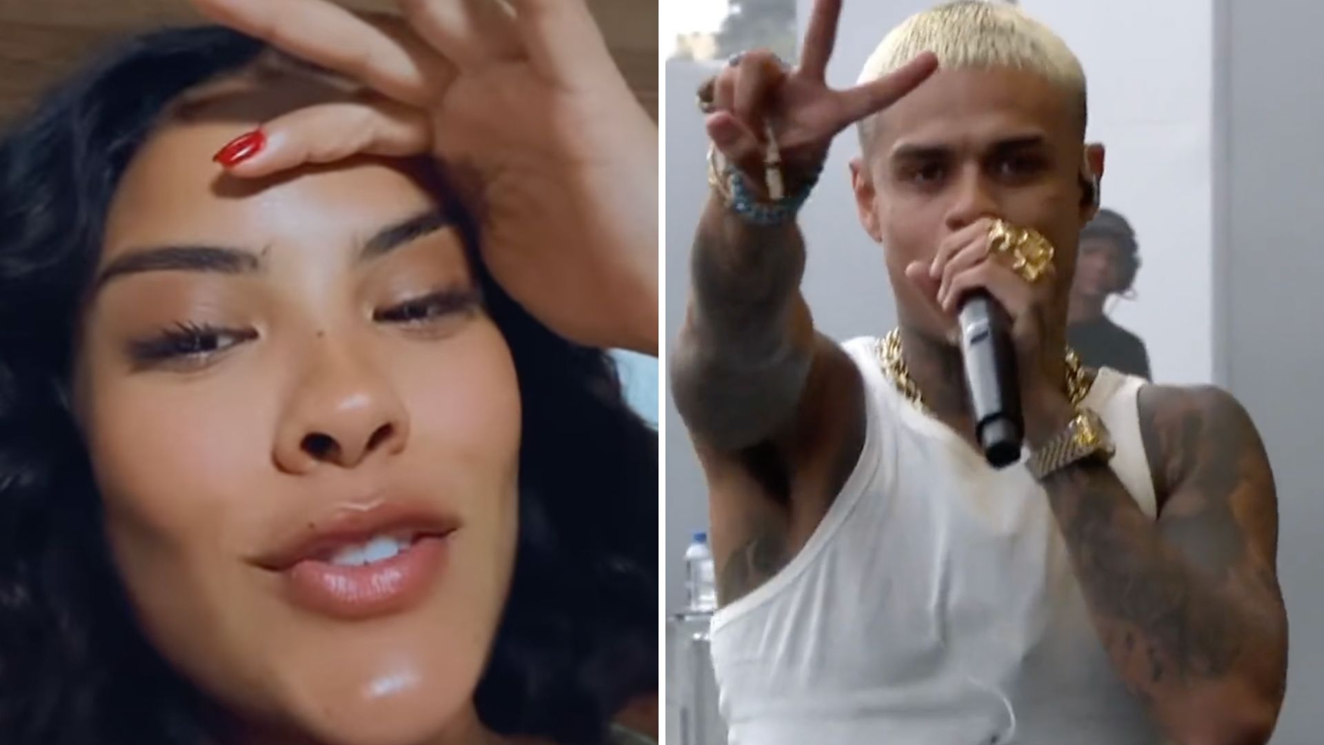Farsa? Bella Campos reata com MC Cabelinho e cria esquema para esconder namoro