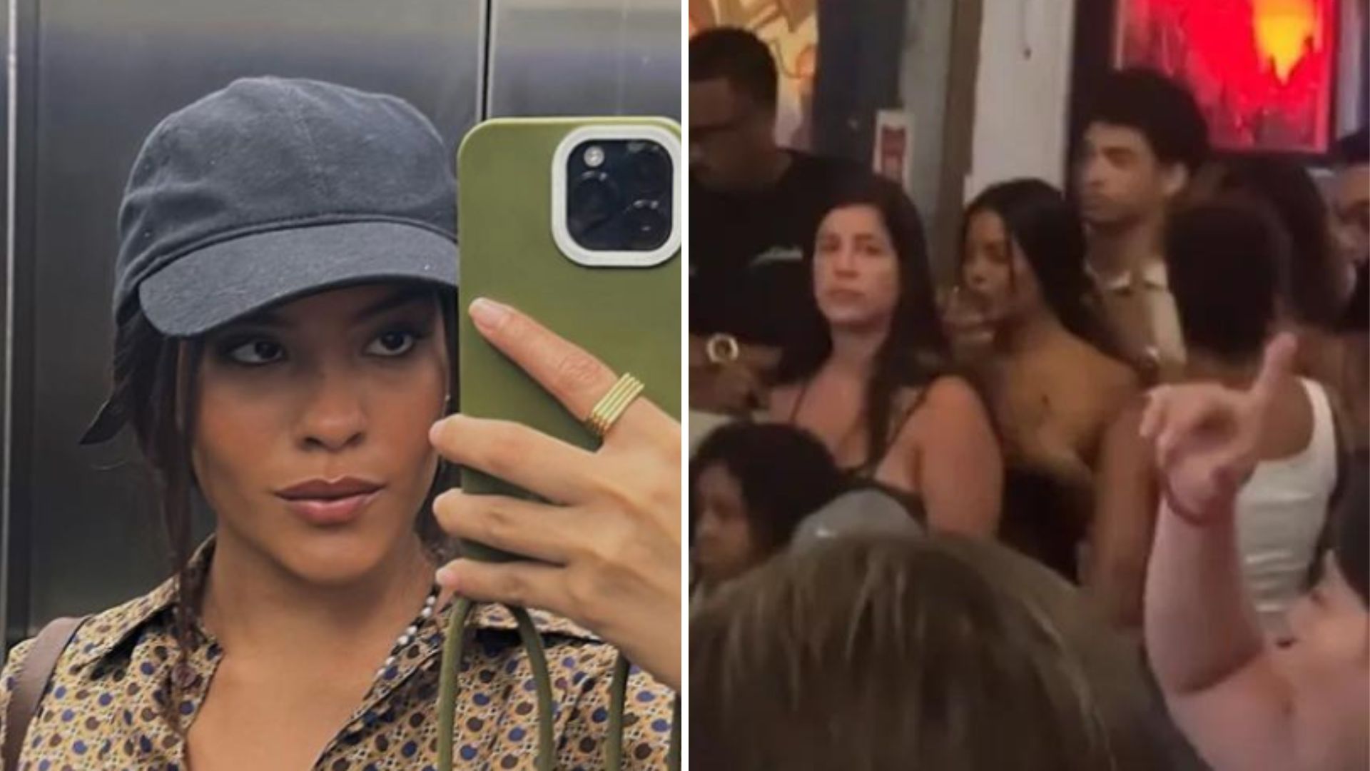 Perdeu, Cabelinho! Bella Campos é flagrada soltinha em clima de intimidade com o ex