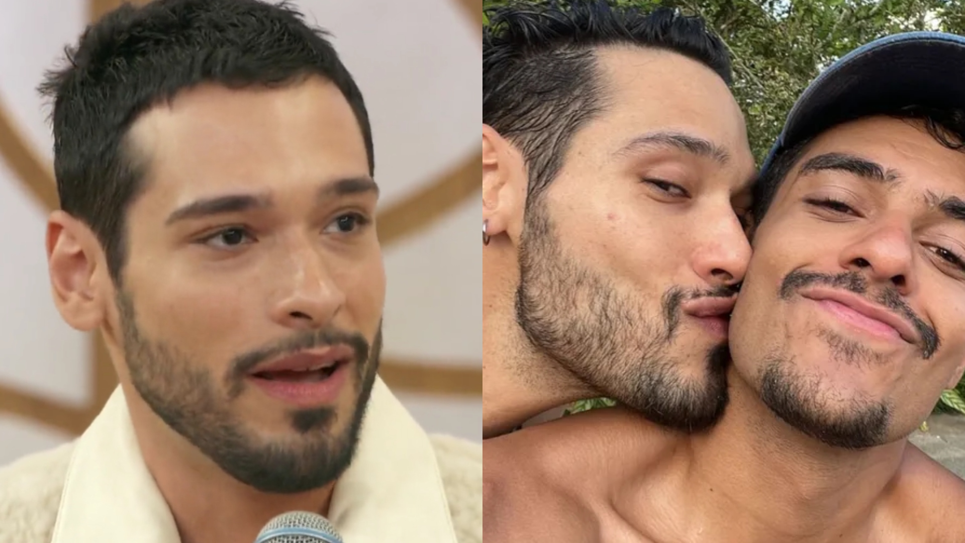 No ‘Encontro’, Bruno Fagundes fala sobre sexualidade e ganha homenagem emocionante do namorado: “Inexplicável”