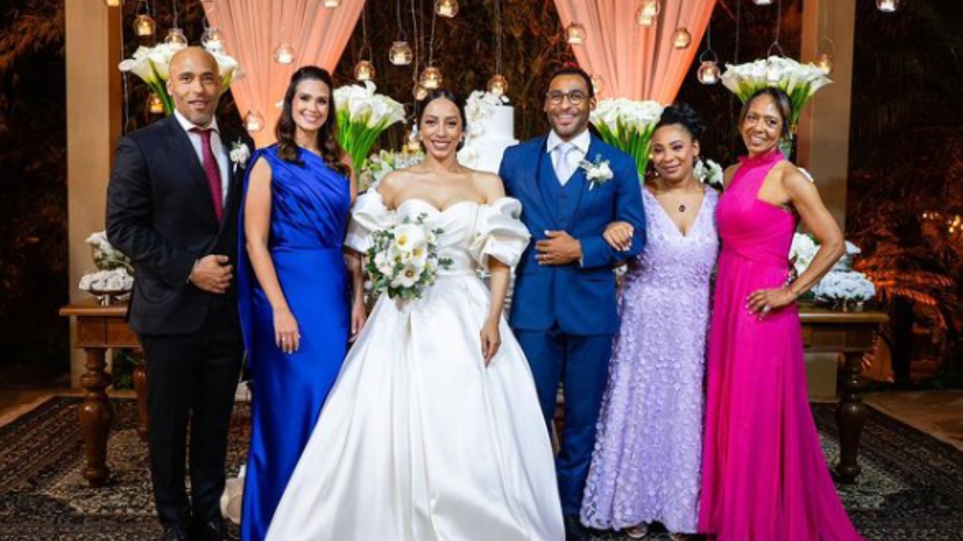 Família reunida e muito luxo: Os detalhes do casamento do filho de Pelé