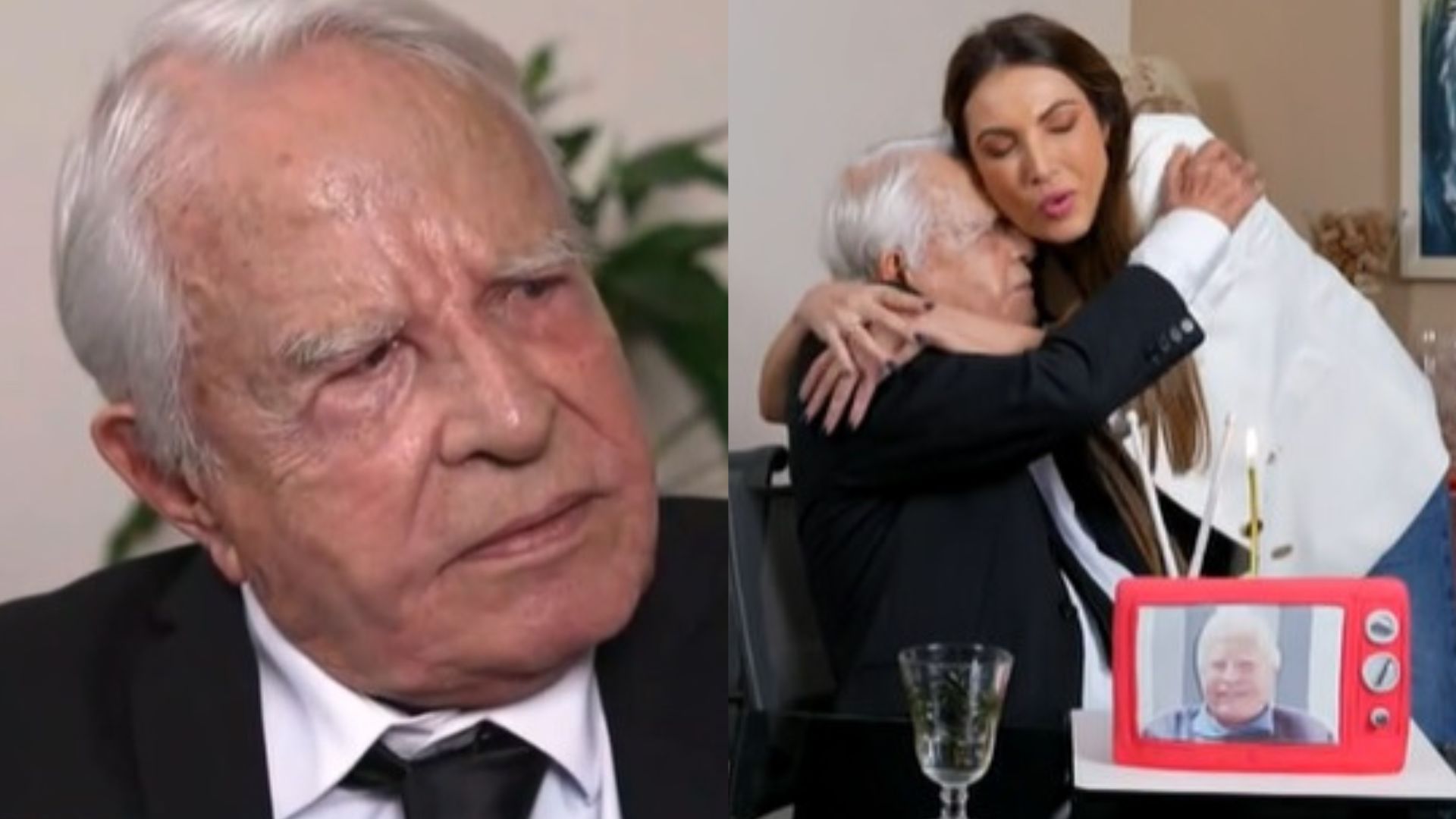 Cid Moreira lamenta morte da filha no ‘Encontro’: “Não conseguiu resistir”