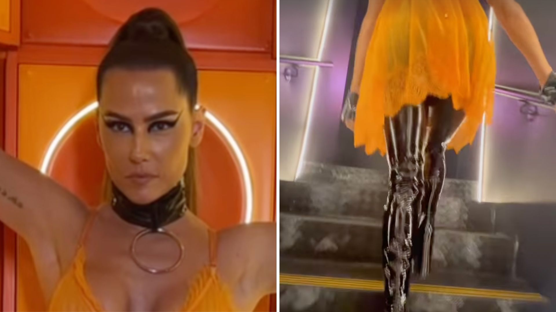 Deborah Secco escandaliza ao aparecer em festival com camisola transparente: “Maluca”