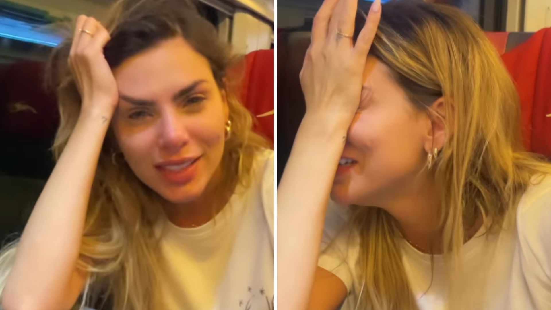 Erika Schneider tem crise pesadíssima e arranca os próprios cabelos: “Não tô aguentando”