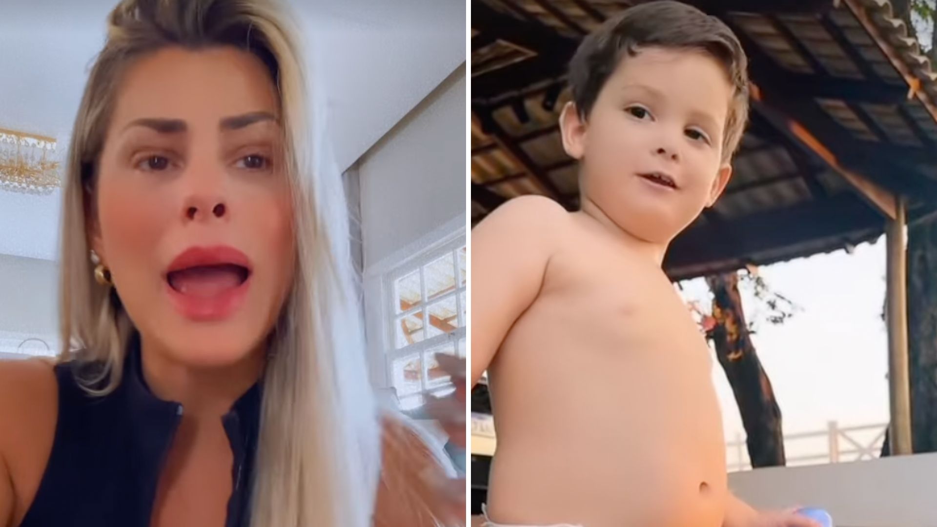 Mulher de Eduardo Costa se revolta após críticas ao filho: “Sou obrigada a ler?”