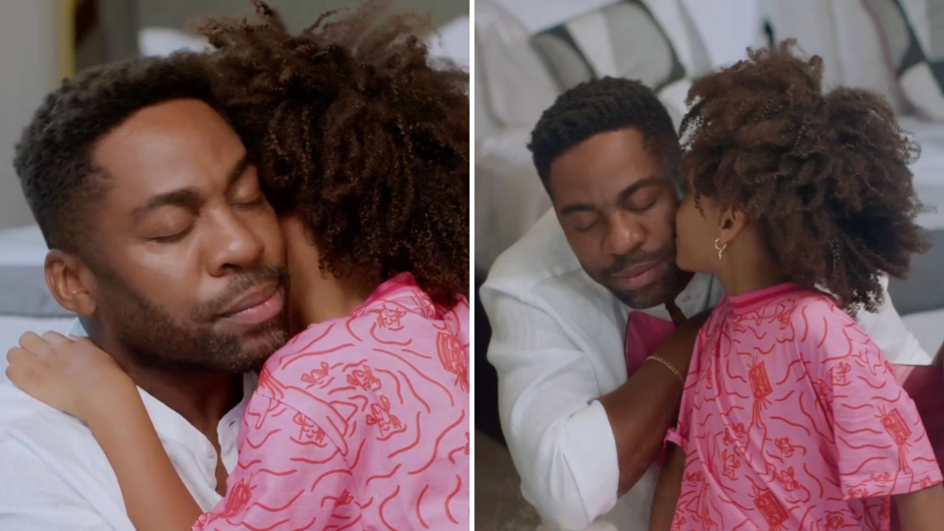 Lázaro Ramos emociona fãs ao conscientizar a filha sobre cabelo afro: “É sua coroa”