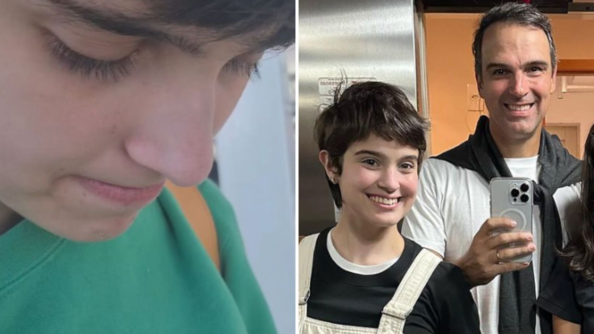 Filha de Tadeu Schmidt desiste da faculdade e desabafa: “Não me sinto bem-vinda”