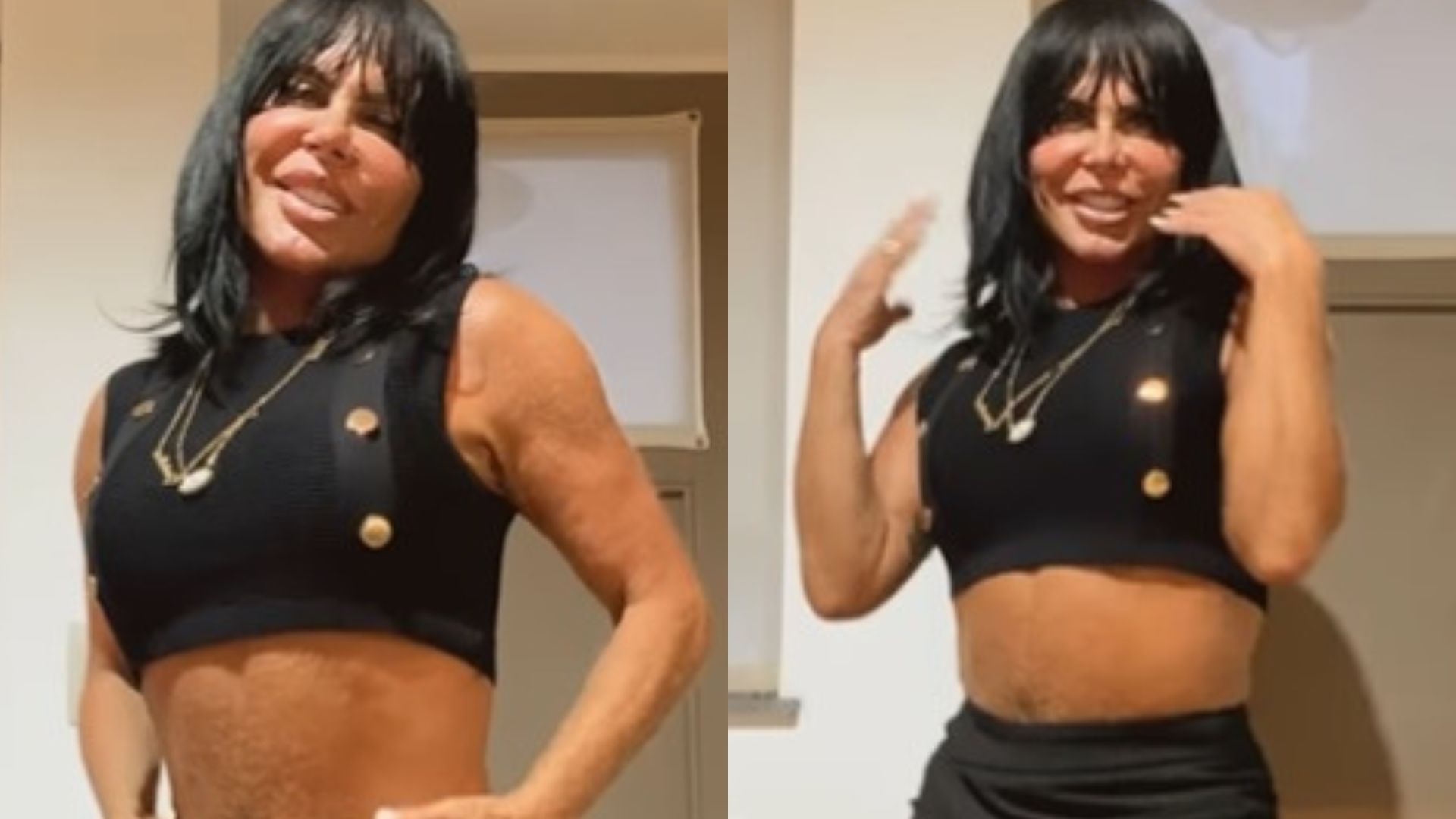 Gente? Gretchen divide opiniões em vídeo: “Queria ter essa coragem”