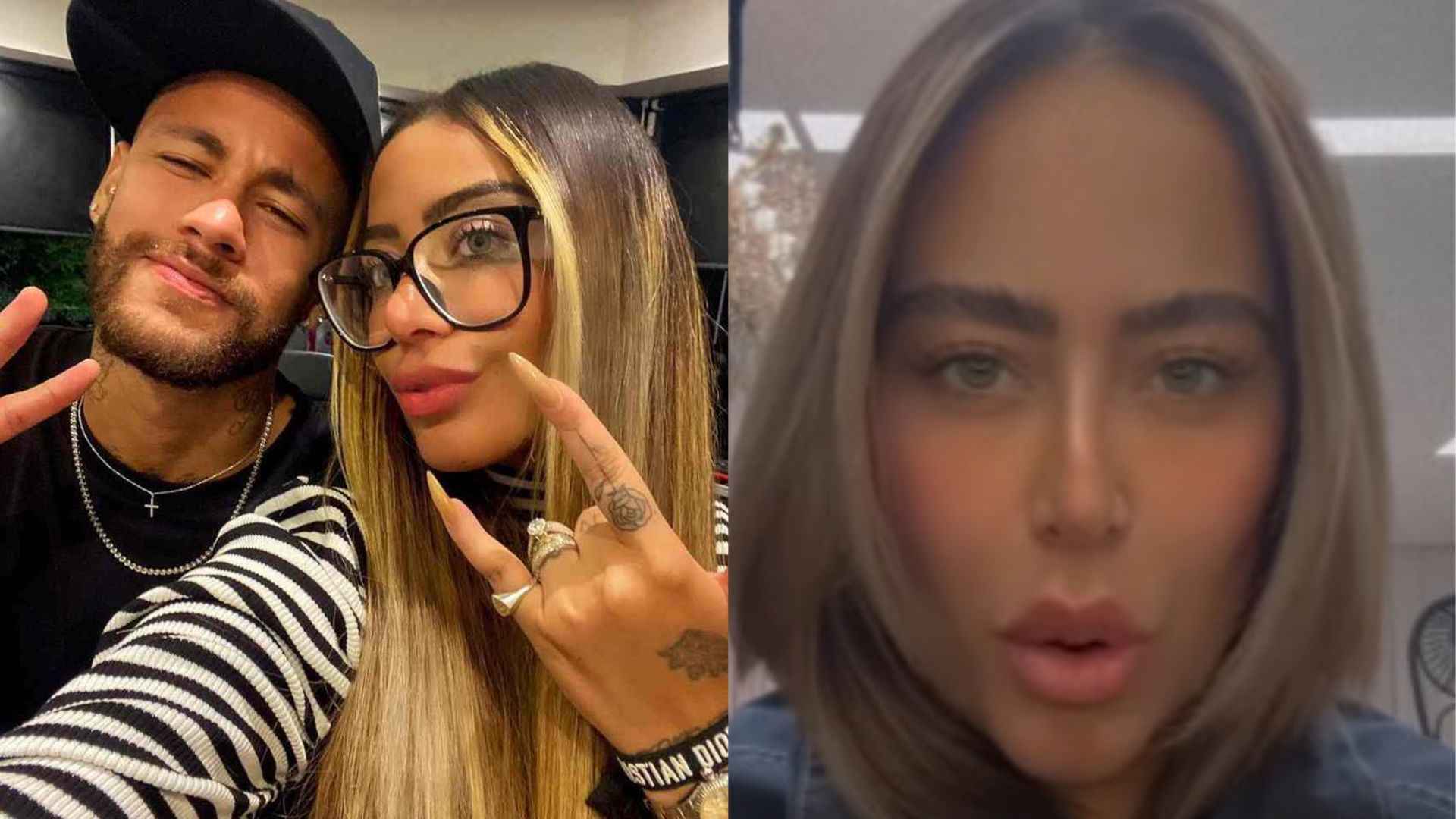 Irmã de Neymar surpreende ao mostrar cabelo natural pela primeira vez: “Sem megahair”