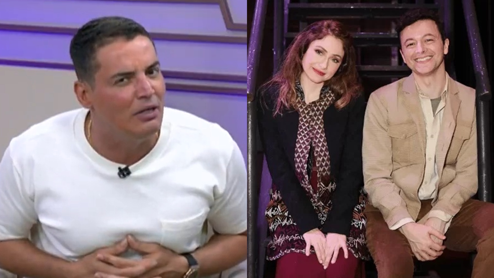 Leo Dias critica ex de Sandy após declaração para atriz: “Homem casado não escreve”
