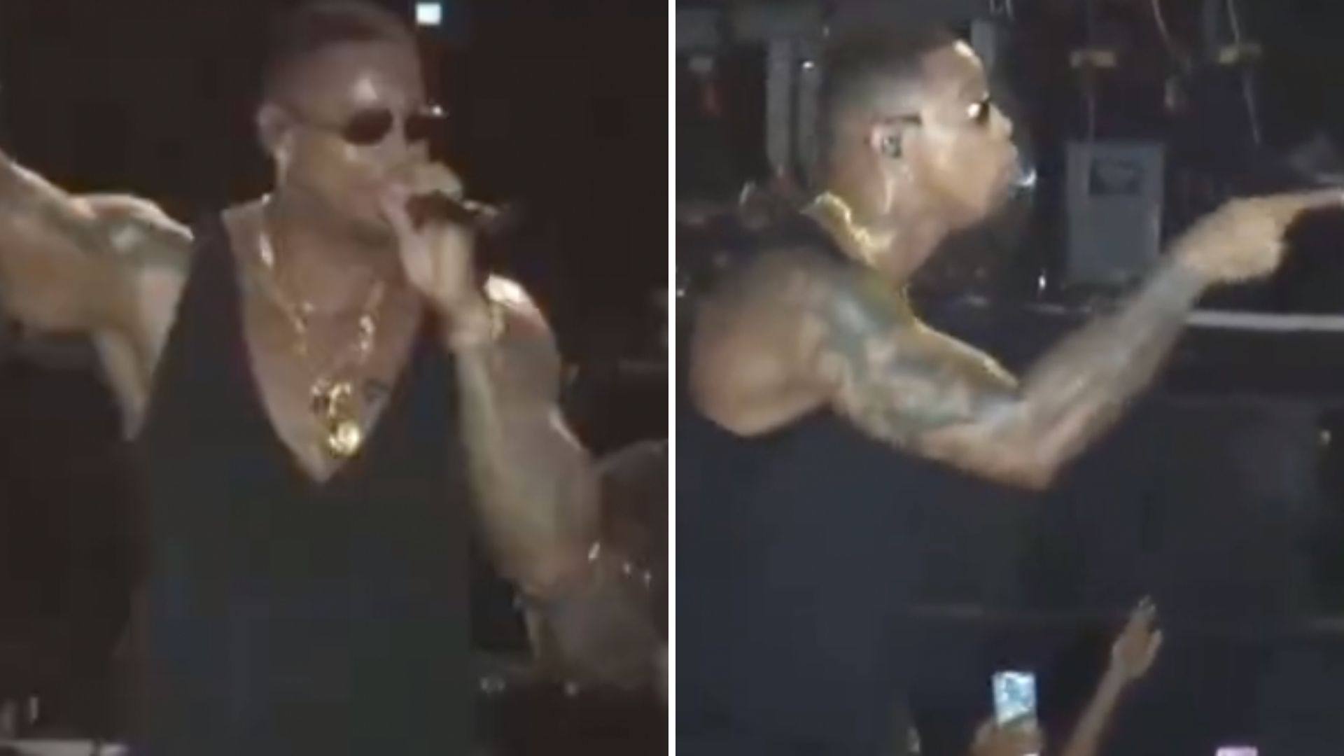 Léo Santana se revolta durante show e revida ataque de fã: “Meta no c*”