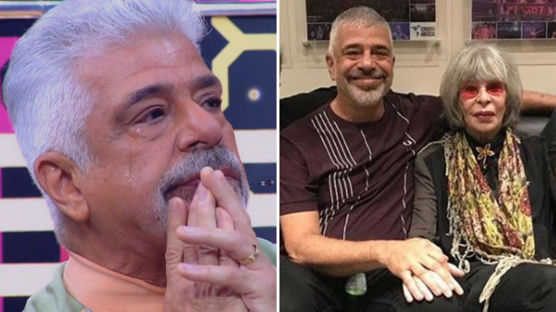 Lulu Santos desaba ao receber mensagem da família de Rita Lee: “Fez a ponte”