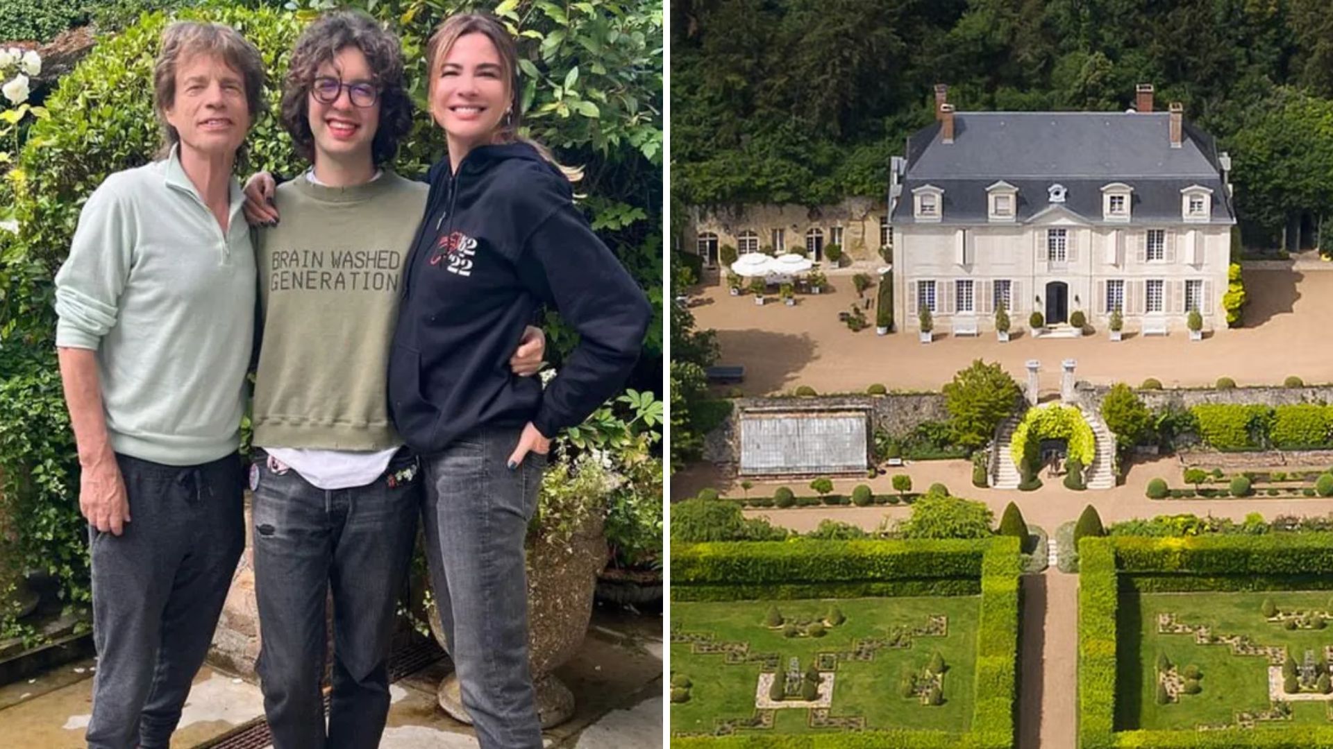 Mansões e castelo: Mick Jagger, pai do filho de Luciana Gimenez, acumulou fortuna de R$ 2,5 bilhões