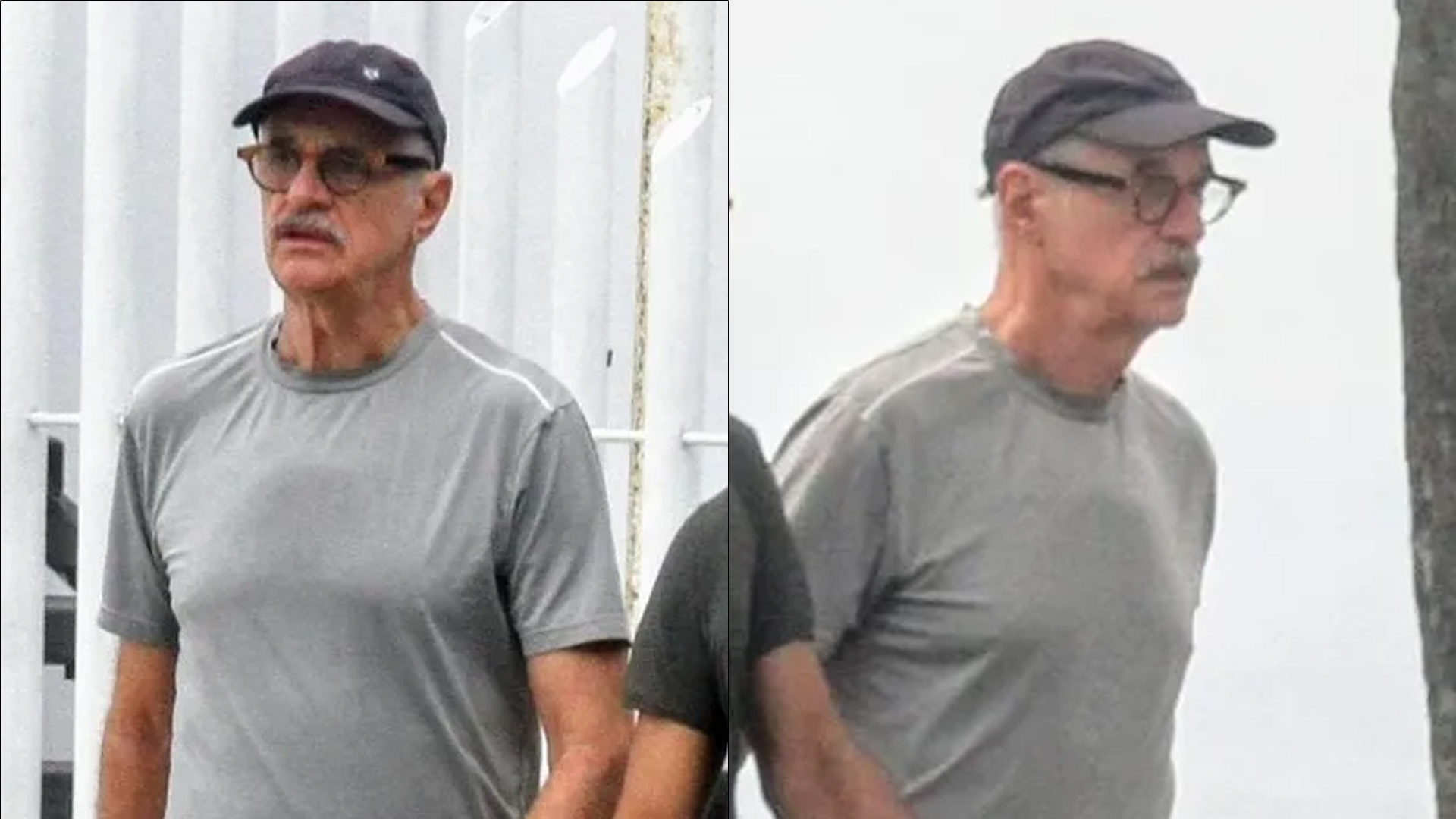 Marcos Caruso é flagrado com maridão durante passeio no Rio de Janeiro