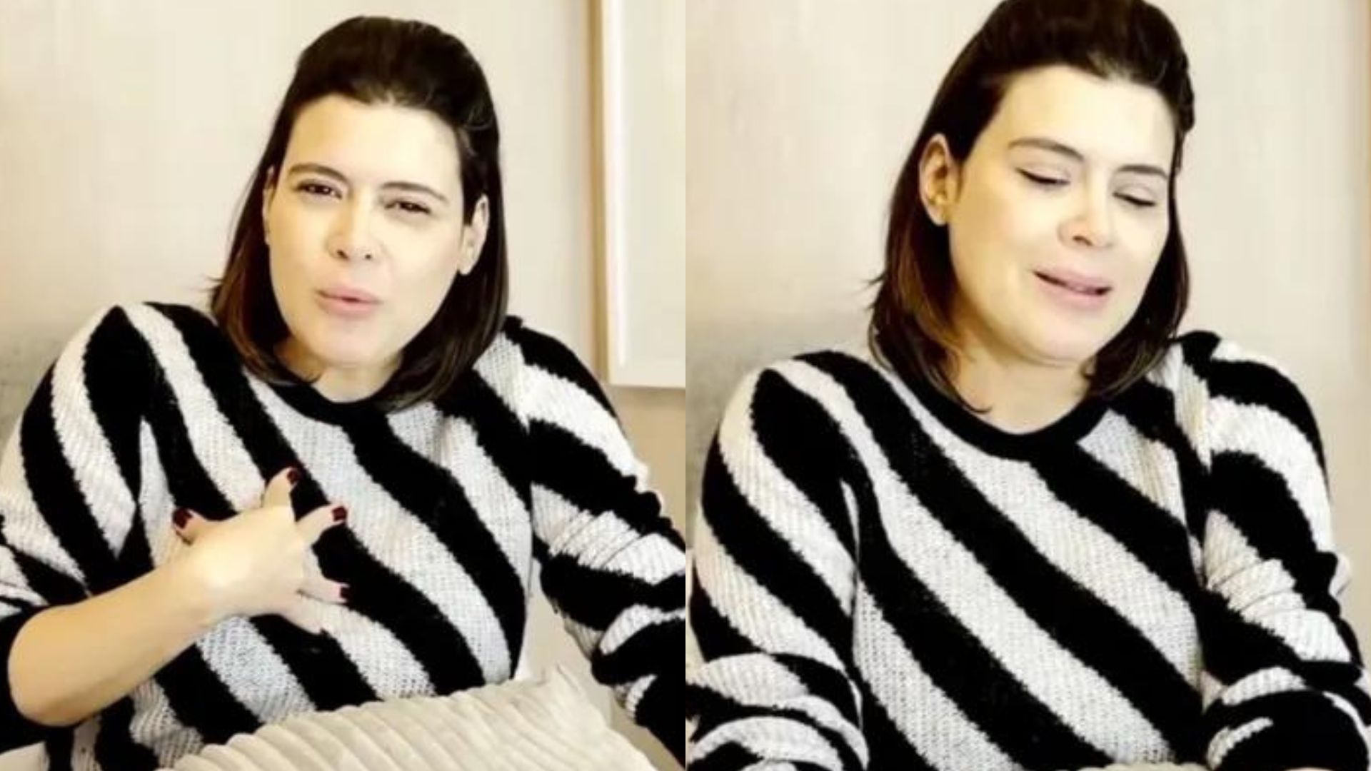 Grávida de diretor do ‘Encontro’, Michelle Loreto comove com desabafo: “Visitei o inferno”