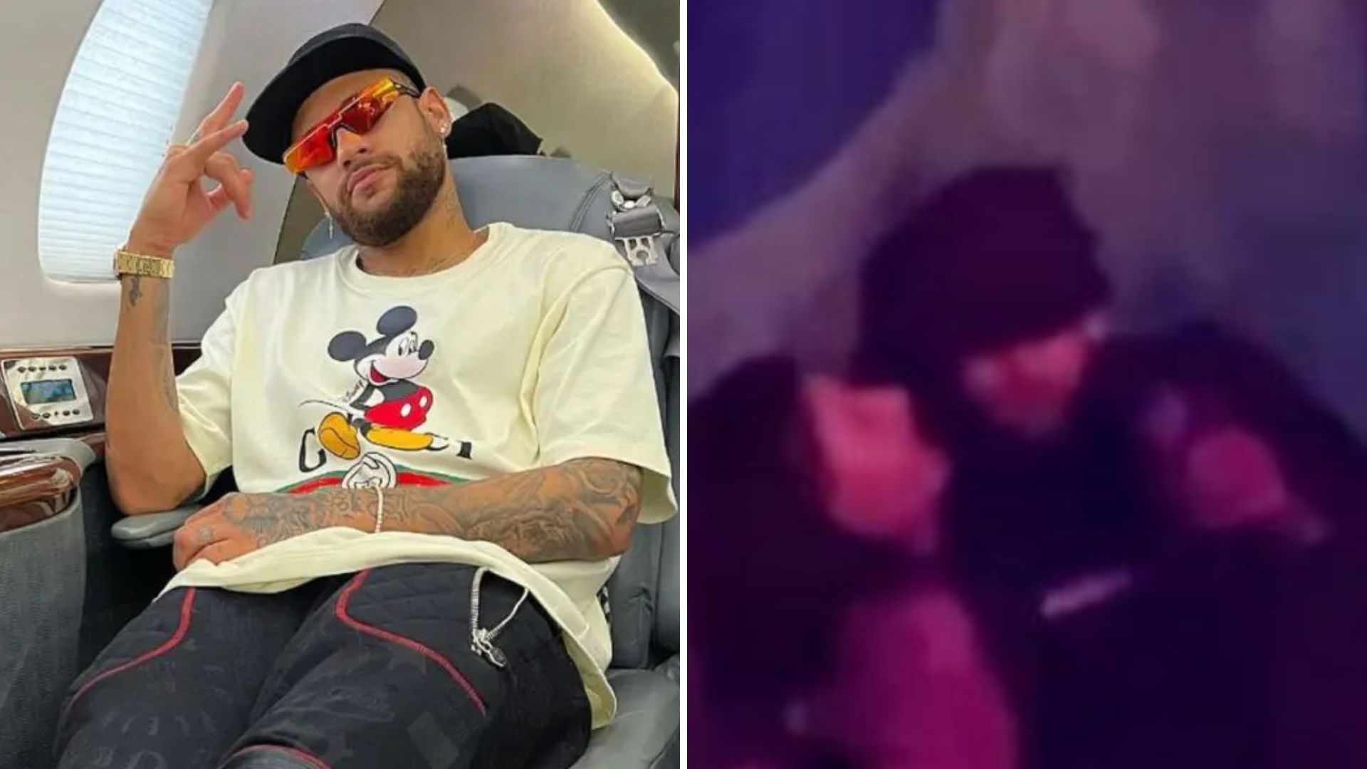 Pode isso? Neymar pegou jatinho apenas para curtir balada com outras