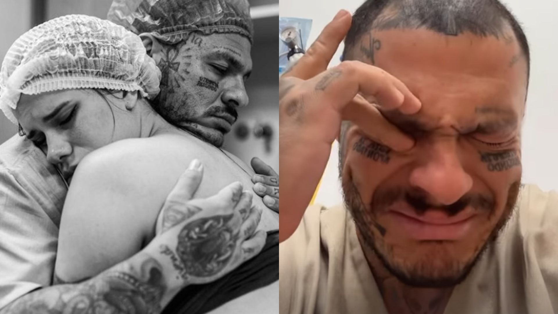 Abalado, Toguro atualiza estado gravíssimo da namorada após parto do filho: “Sem chão”