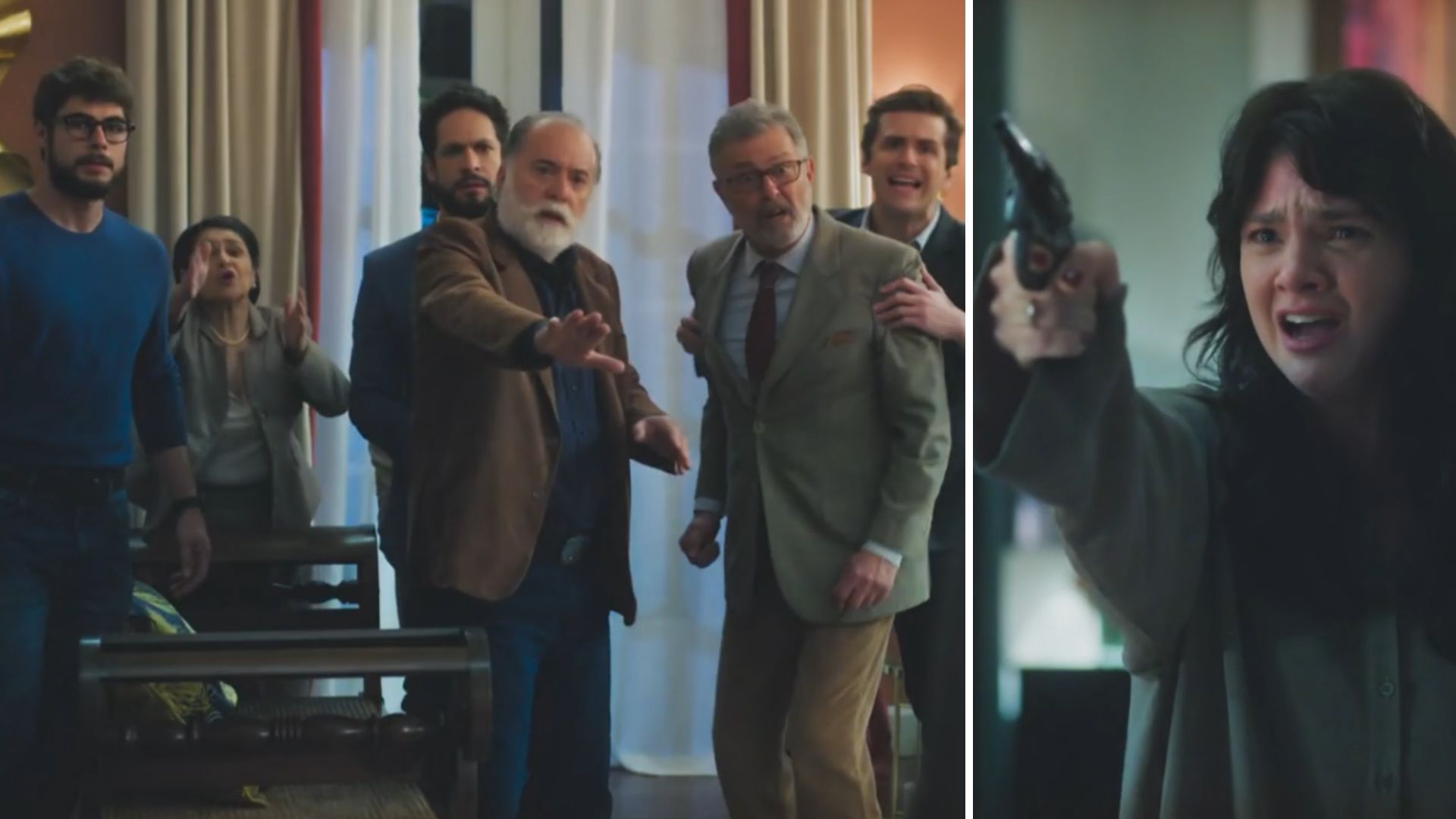Petra atirou em quem? Personagem é atingido após surto em ‘Terra e Paixão’