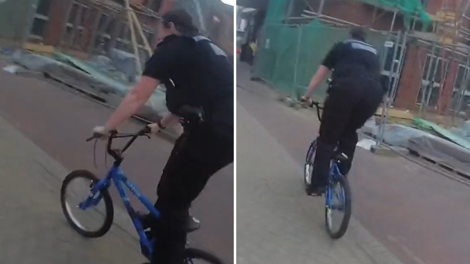 Policial “rouba” bicicleta de menino para perseguir suspeito de crime: “História para contar”