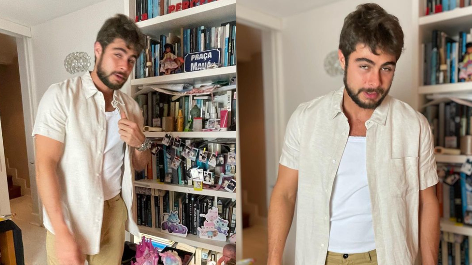 Rafa Vitti se choca com Tatá Werneck após pedir favor: “Tava com raiva de mim?”